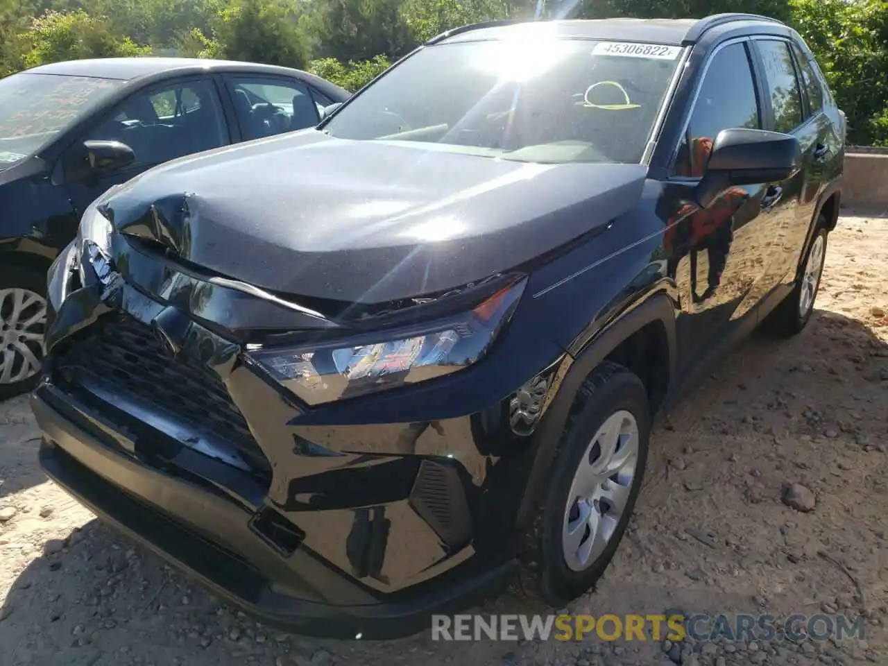 2 Photograph of a damaged car JTMH1RFV1KJ003414 TOYOTA RAV4 2019