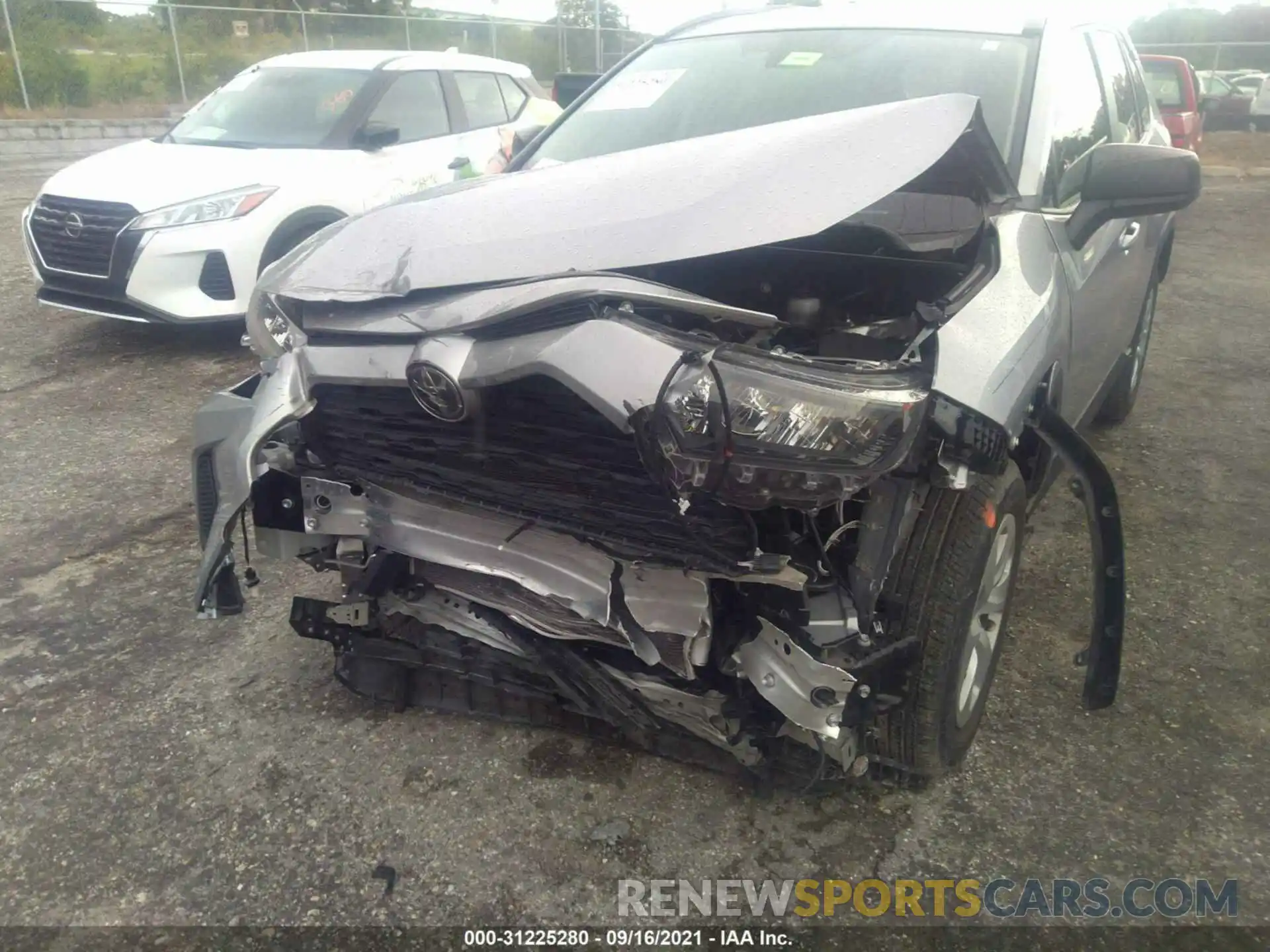 6 Photograph of a damaged car JTMH1RFV2KD003145 TOYOTA RAV4 2019