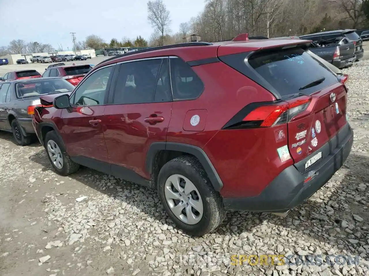 2 Фотография поврежденного автомобиля JTMH1RFV2KD005977 TOYOTA RAV4 2019