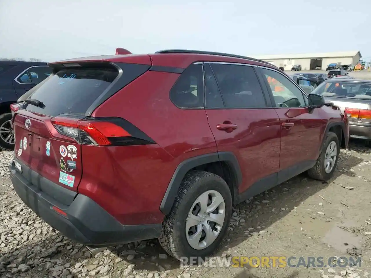 3 Photograph of a damaged car JTMH1RFV2KD005977 TOYOTA RAV4 2019