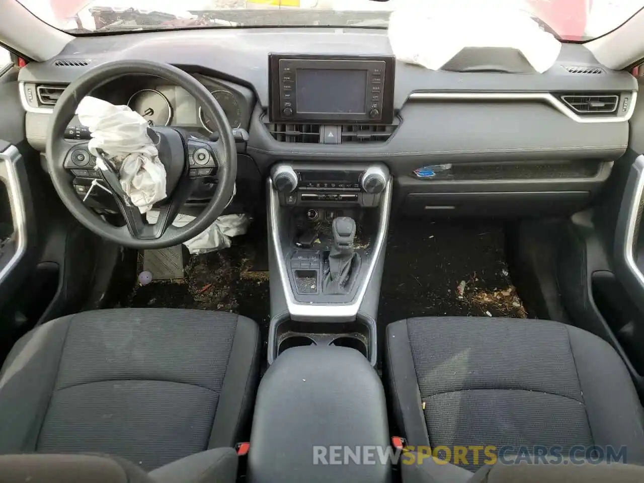 8 Фотография поврежденного автомобиля JTMH1RFV2KD005977 TOYOTA RAV4 2019