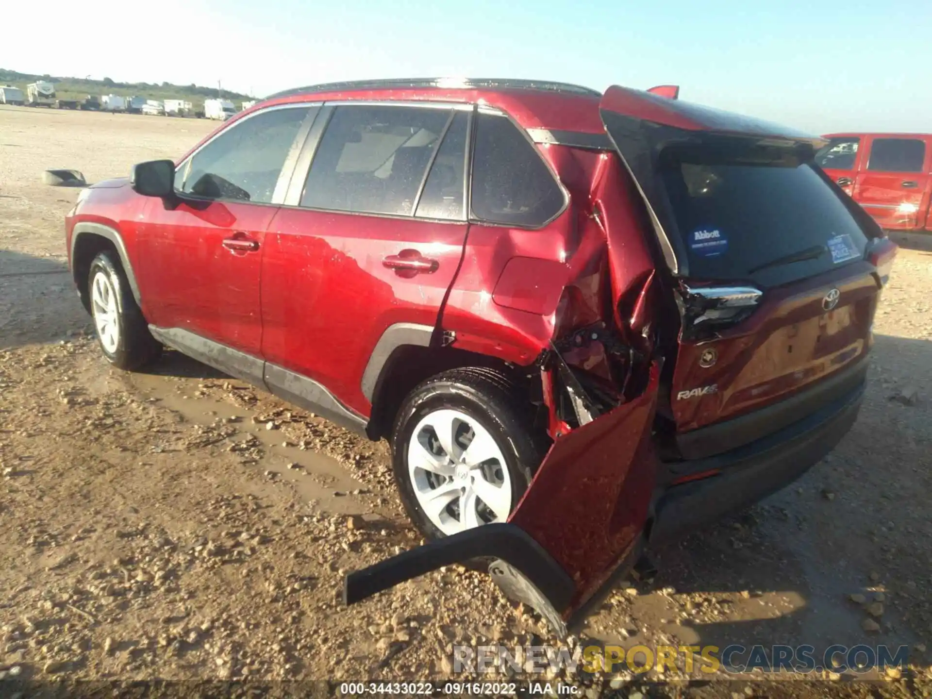 3 Photograph of a damaged car JTMH1RFV2KD006661 TOYOTA RAV4 2019