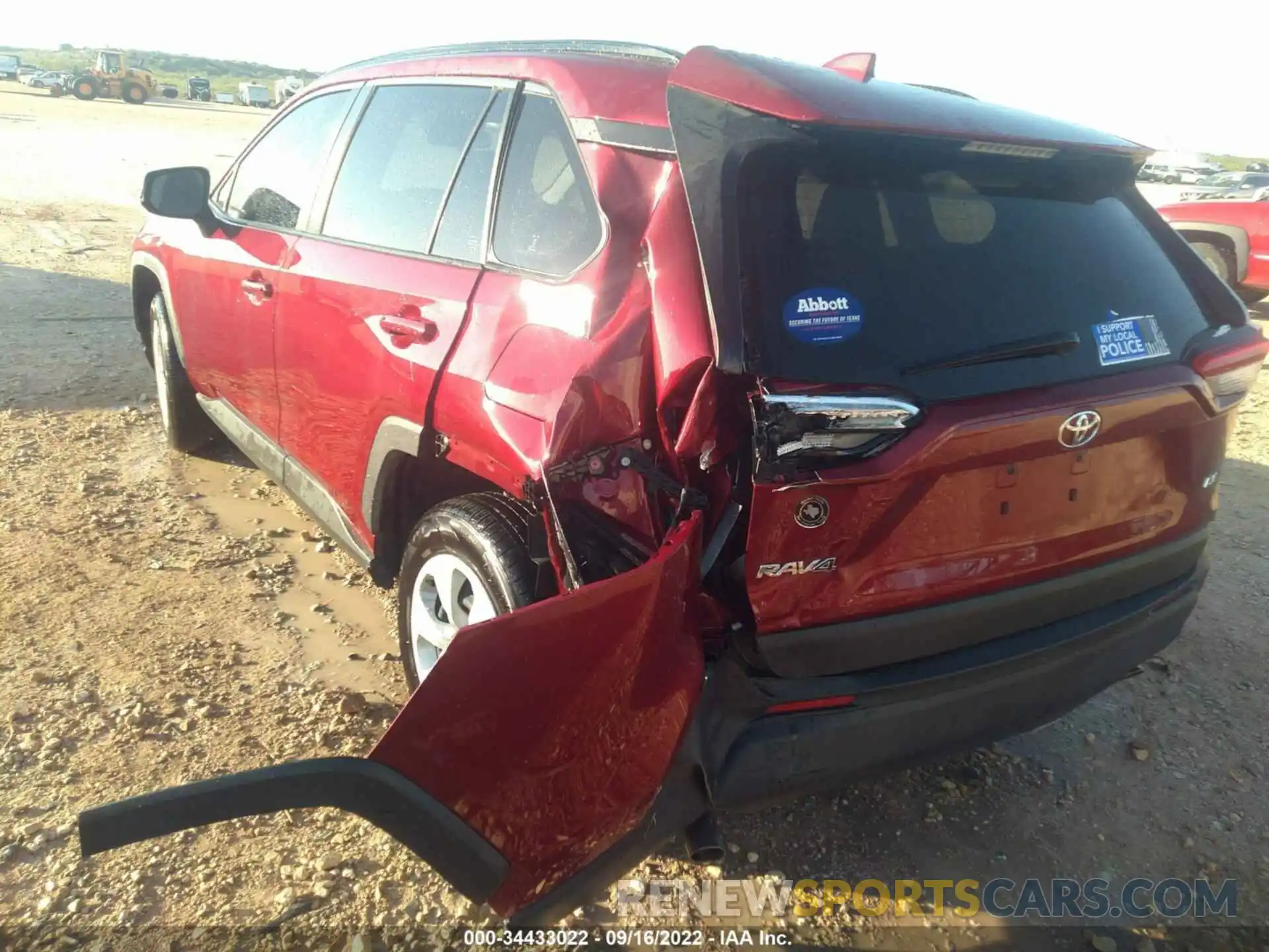 6 Photograph of a damaged car JTMH1RFV2KD006661 TOYOTA RAV4 2019