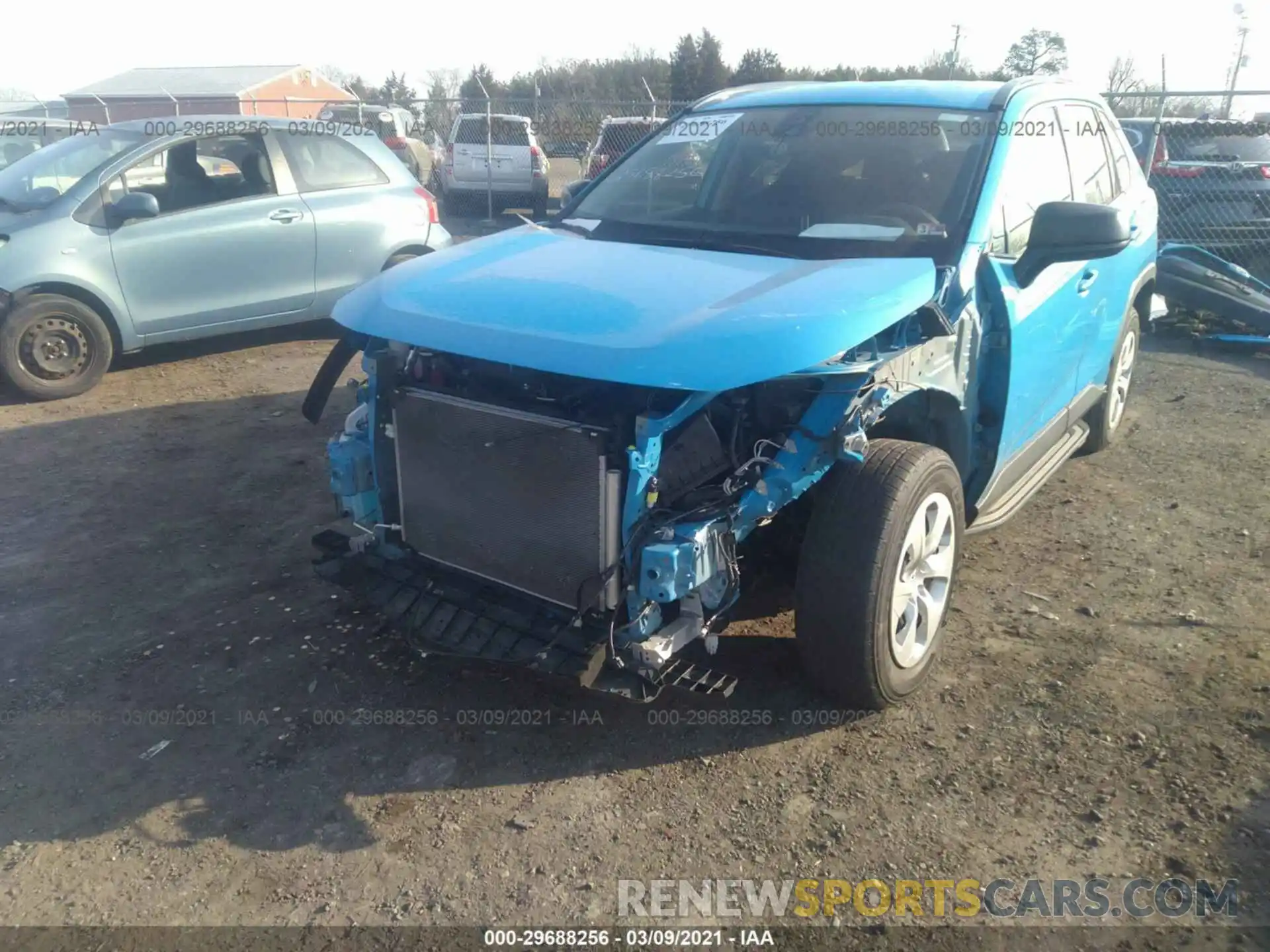 6 Photograph of a damaged car JTMH1RFV2KD014453 TOYOTA RAV4 2019