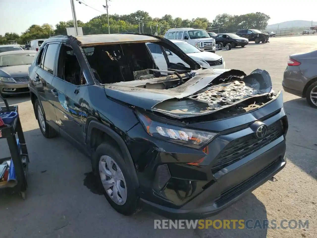 1 Фотография поврежденного автомобиля JTMH1RFV2KD014775 TOYOTA RAV4 2019