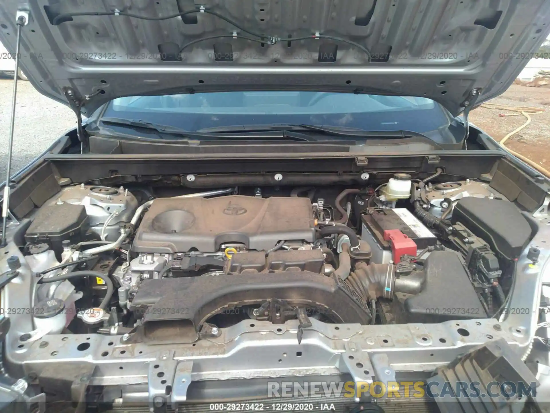 10 Фотография поврежденного автомобиля JTMH1RFV2KD029664 TOYOTA RAV4 2019