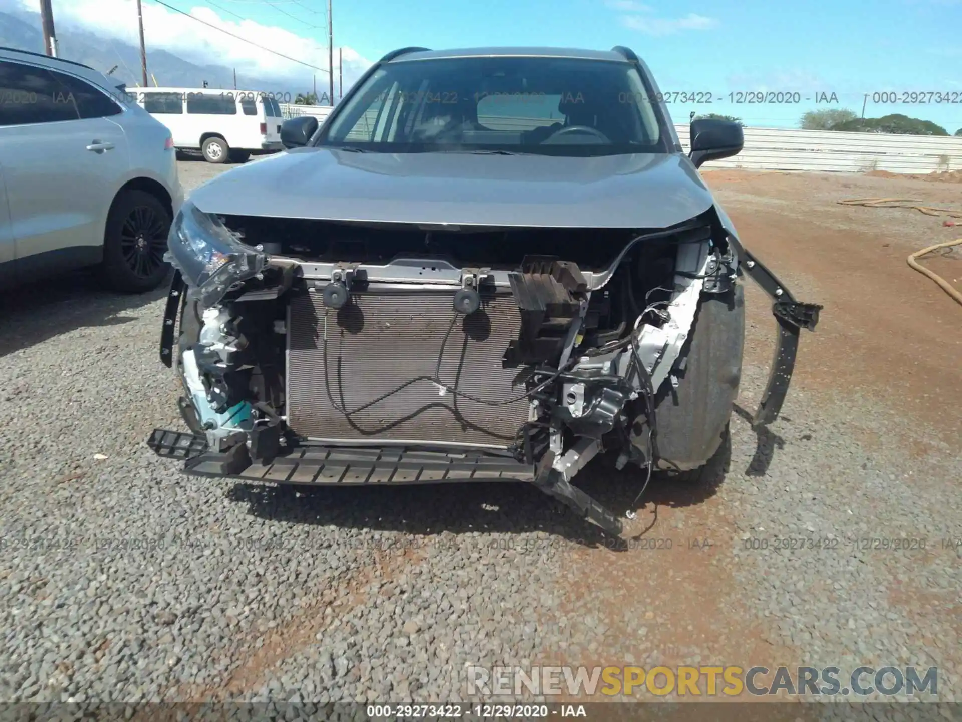 6 Photograph of a damaged car JTMH1RFV2KD029664 TOYOTA RAV4 2019