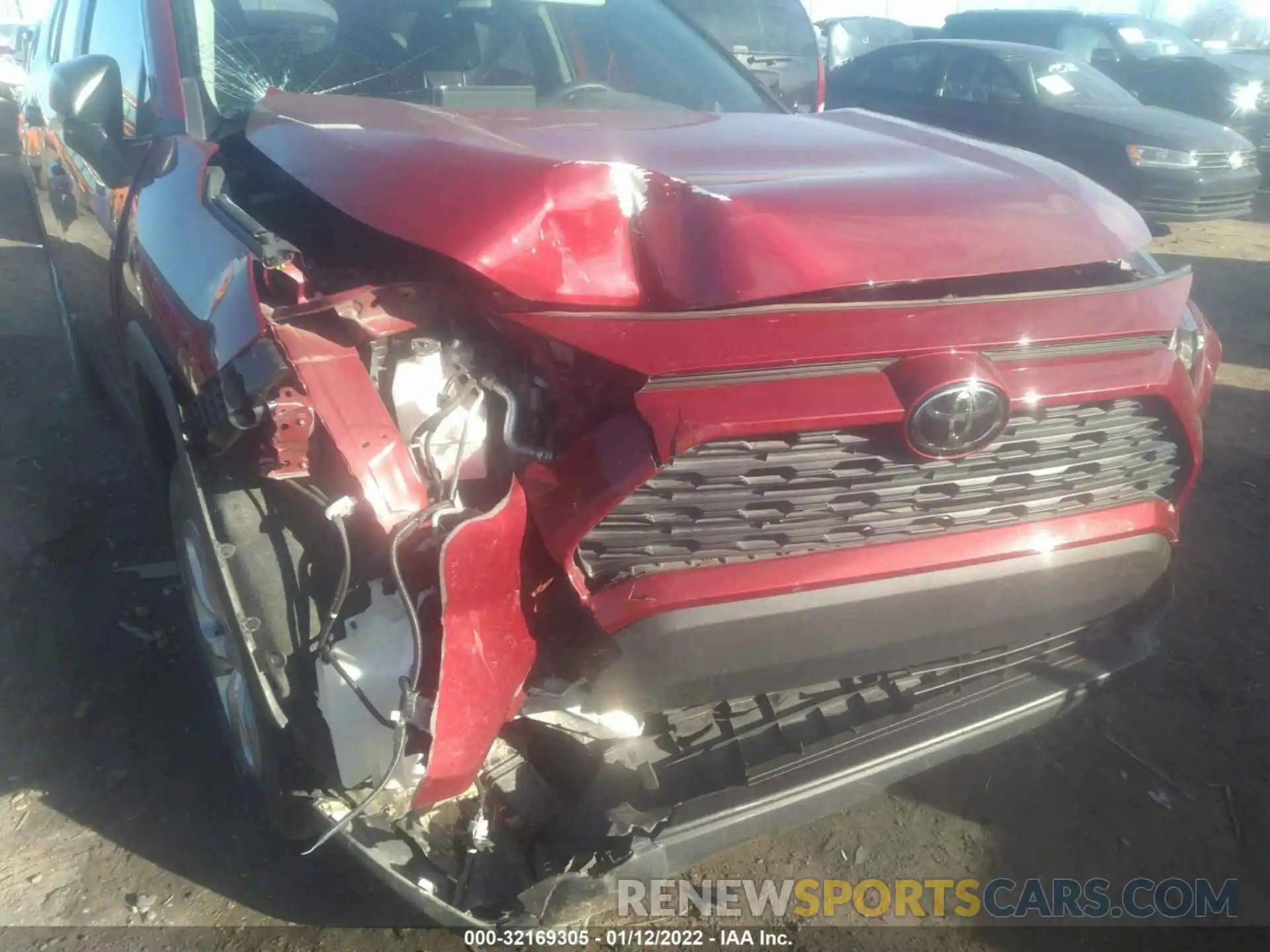 6 Photograph of a damaged car JTMH1RFV2KD502706 TOYOTA RAV4 2019