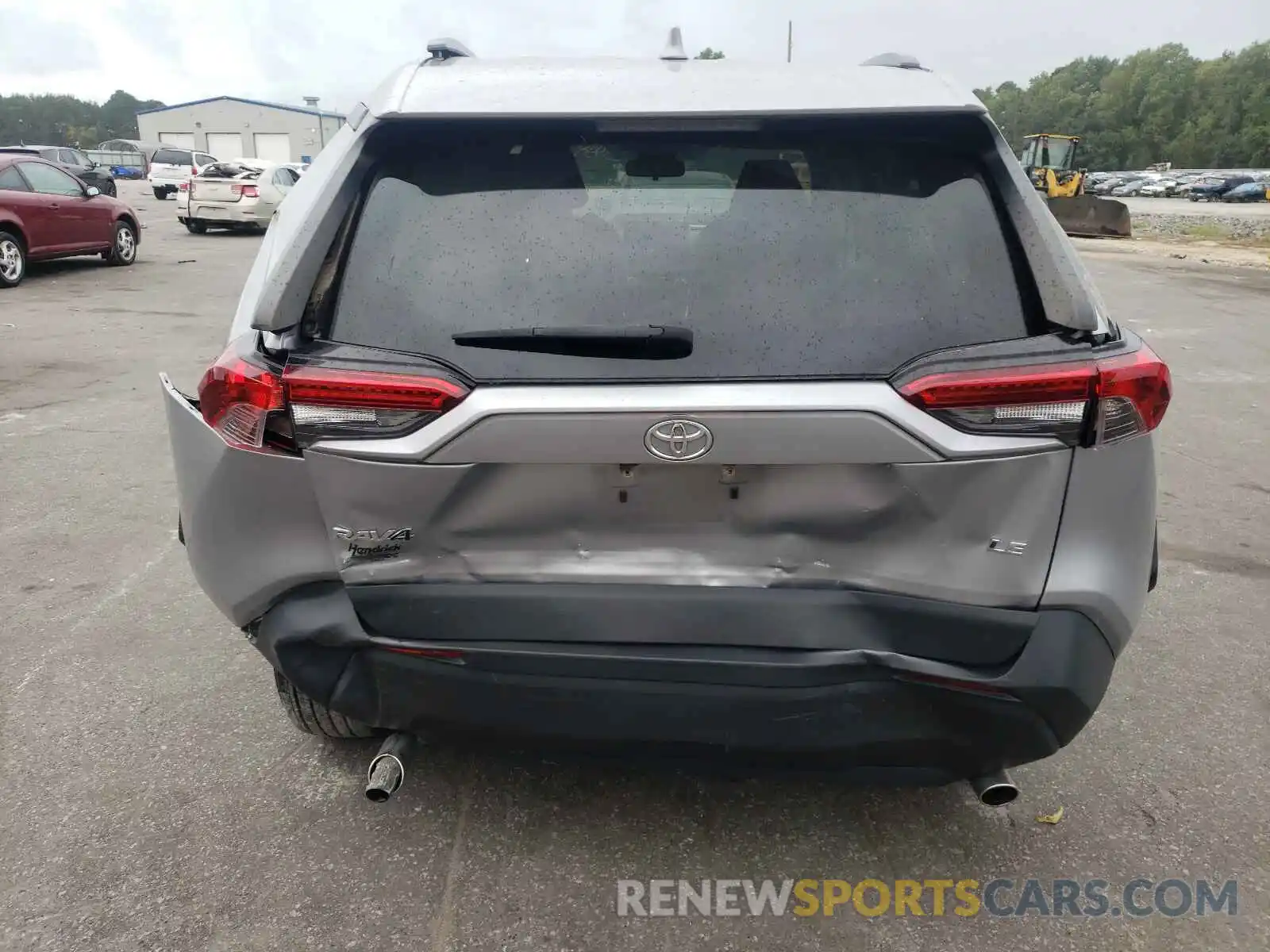 9 Photograph of a damaged car JTMH1RFV2KD503113 TOYOTA RAV4 2019