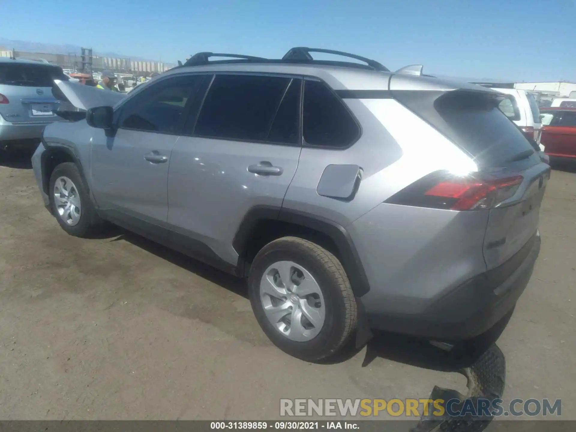 3 Photograph of a damaged car JTMH1RFV2KD506691 TOYOTA RAV4 2019