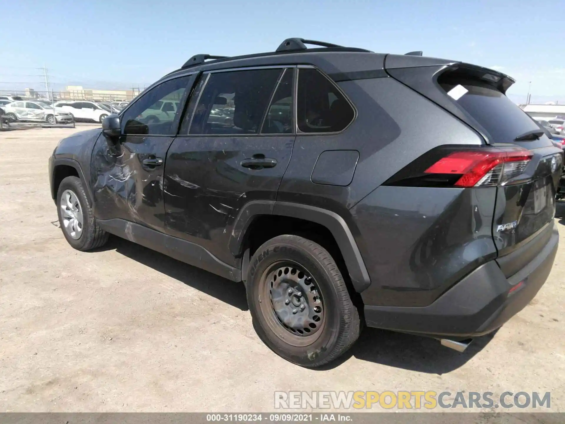 3 Фотография поврежденного автомобиля JTMH1RFV2KD506951 TOYOTA RAV4 2019