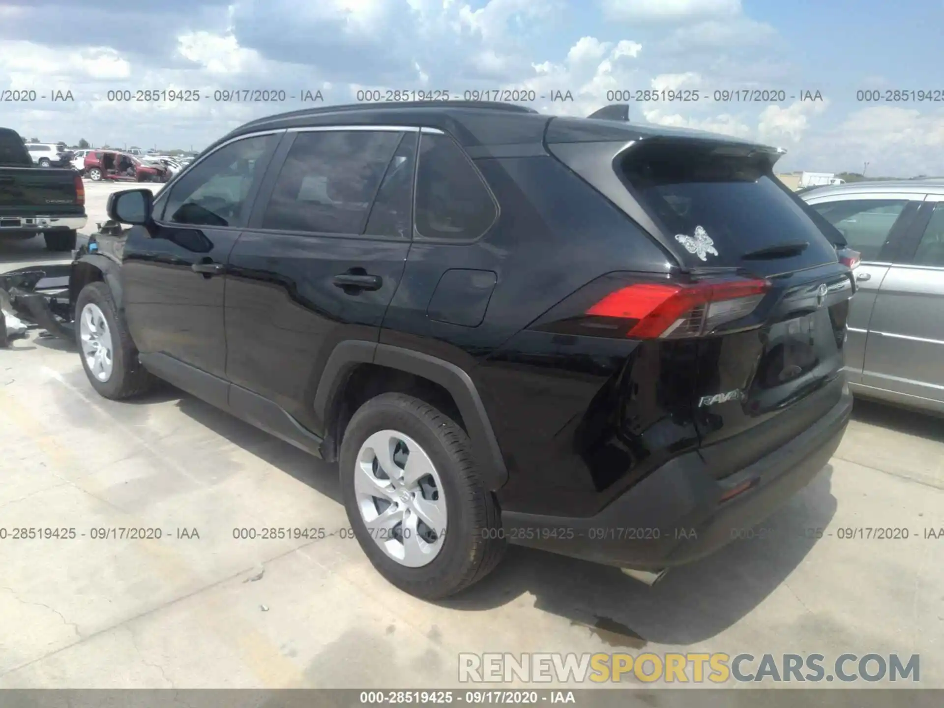 3 Фотография поврежденного автомобиля JTMH1RFV2KD516640 TOYOTA RAV4 2019