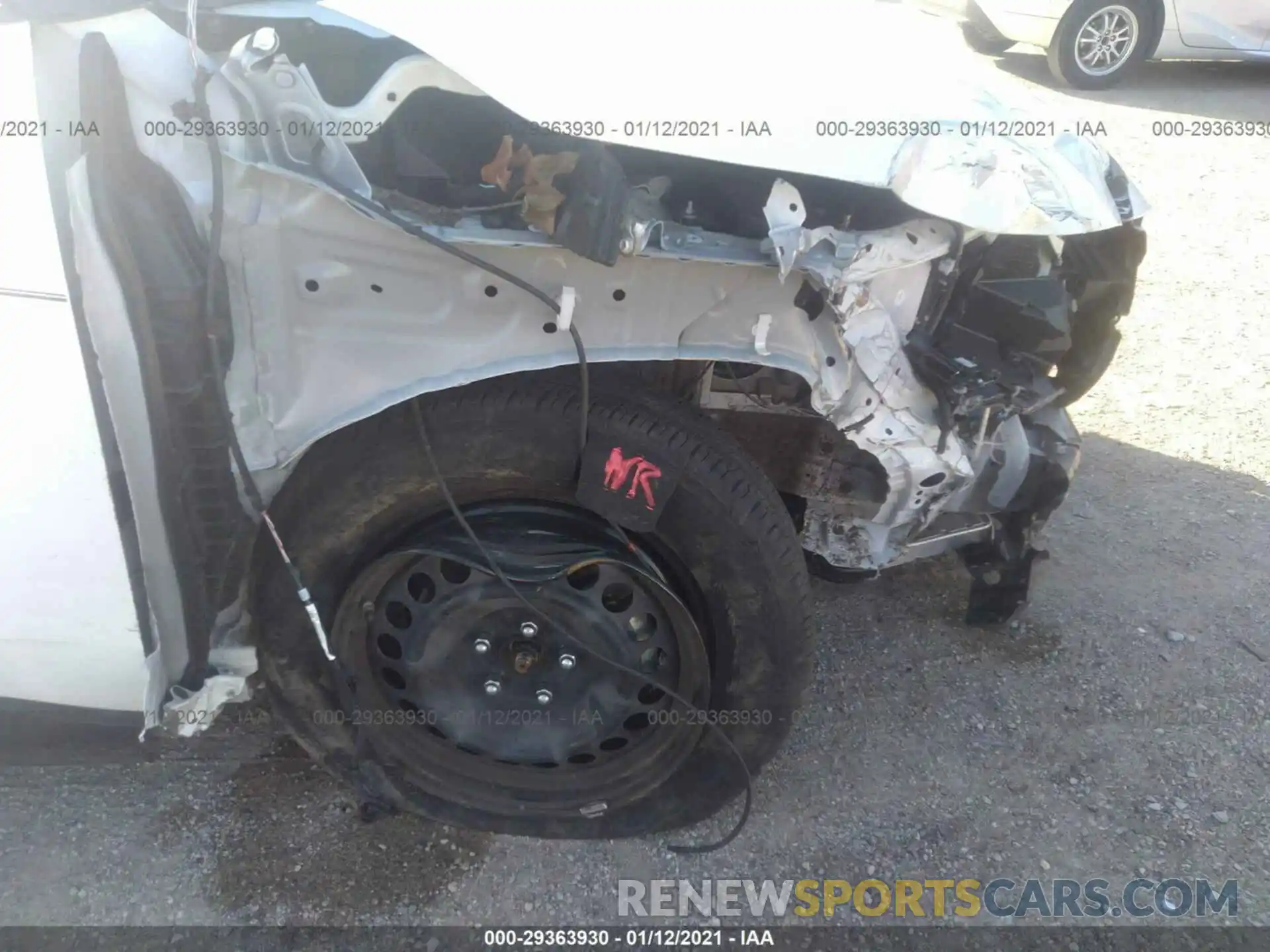 14 Photograph of a damaged car JTMH1RFV2KJ009156 TOYOTA RAV4 2019