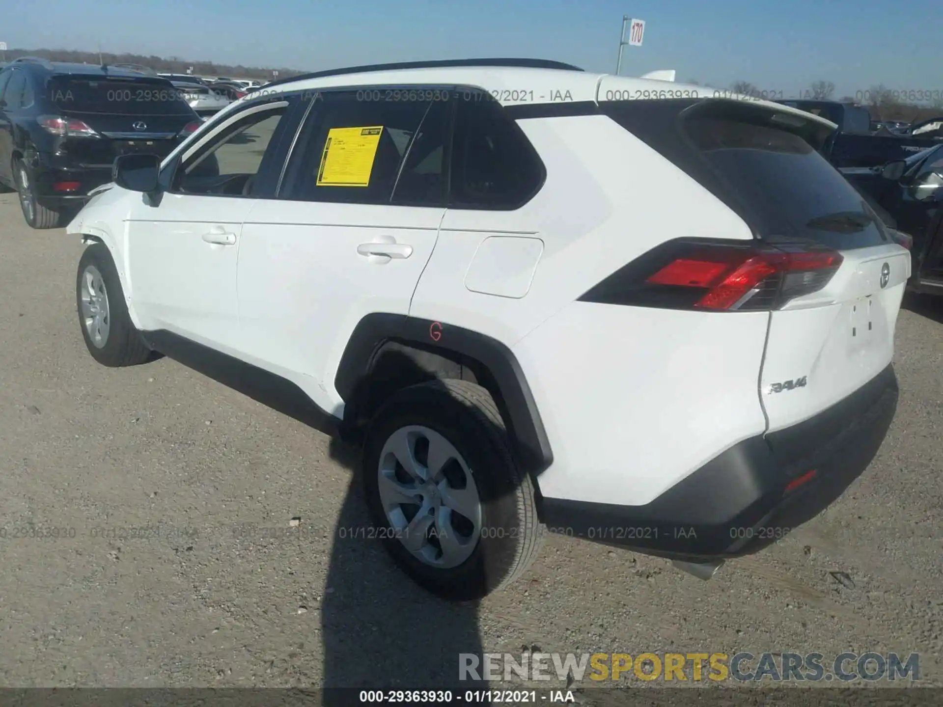 3 Photograph of a damaged car JTMH1RFV2KJ009156 TOYOTA RAV4 2019