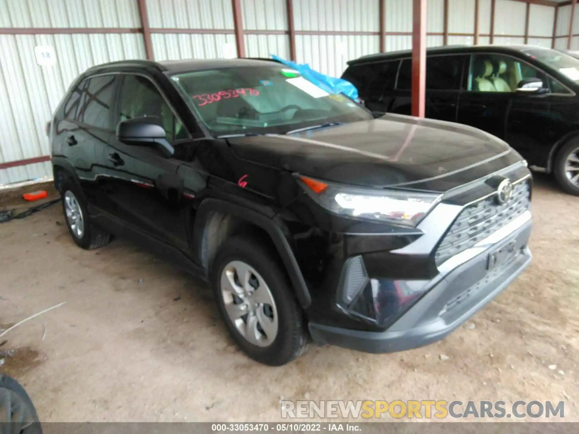 1 Фотография поврежденного автомобиля JTMH1RFV2KJ009593 TOYOTA RAV4 2019