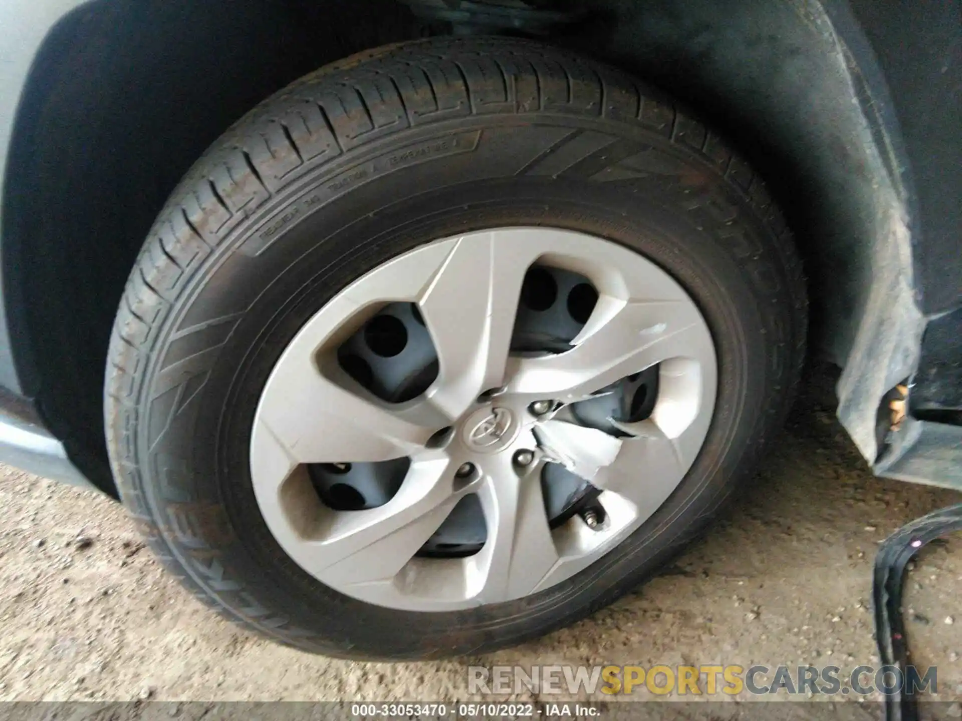 12 Фотография поврежденного автомобиля JTMH1RFV2KJ009593 TOYOTA RAV4 2019