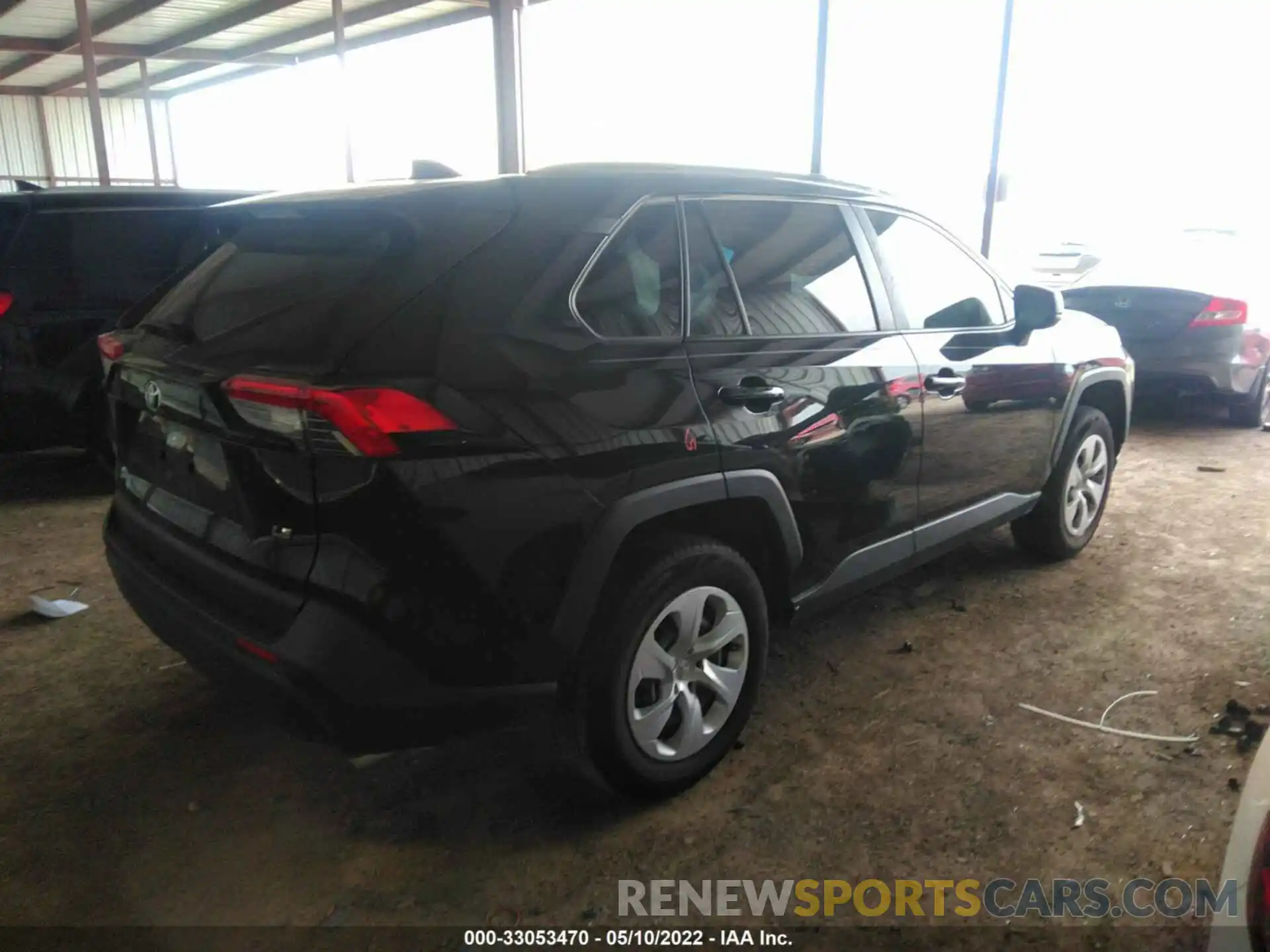 4 Фотография поврежденного автомобиля JTMH1RFV2KJ009593 TOYOTA RAV4 2019