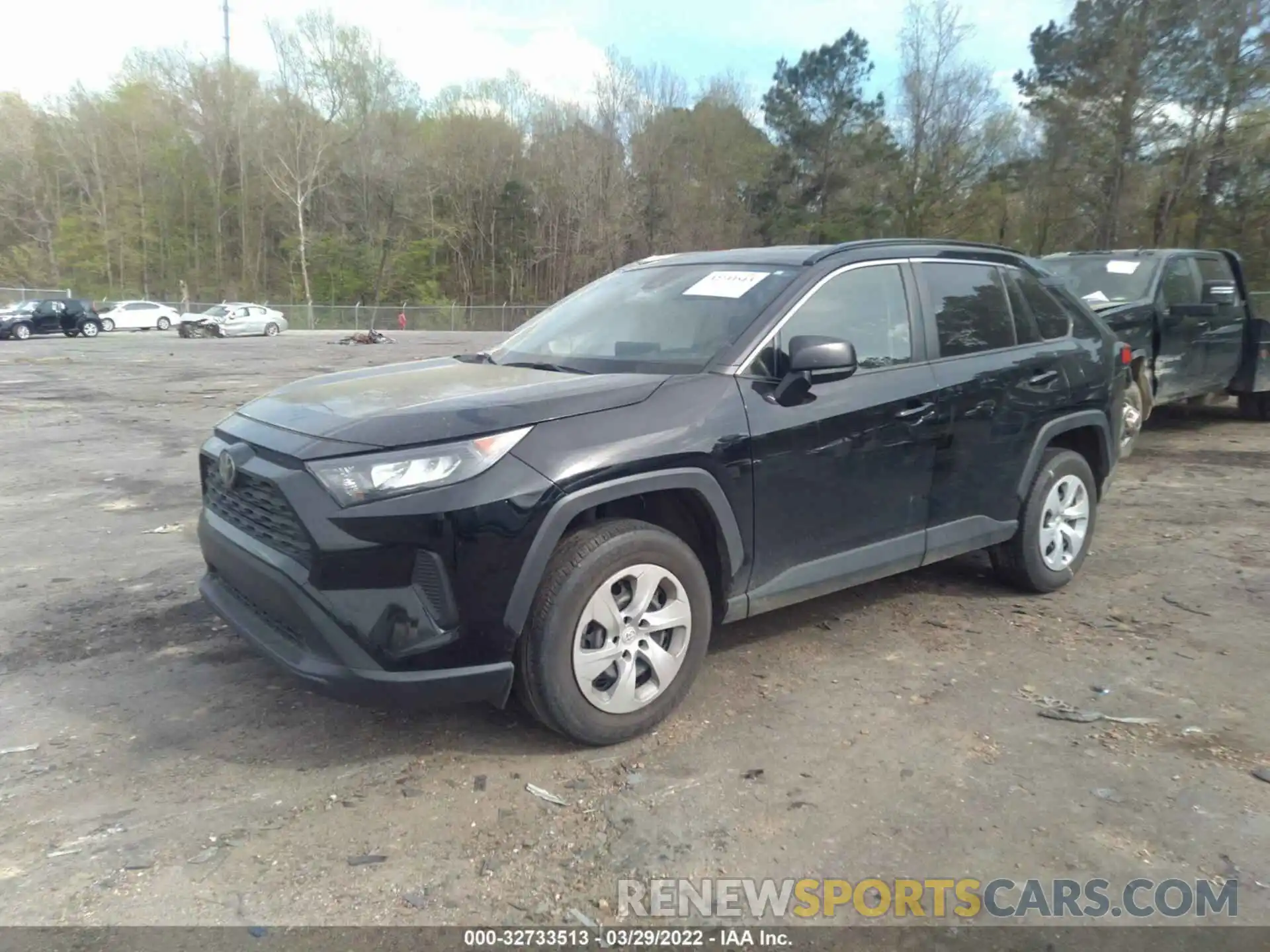 2 Photograph of a damaged car JTMH1RFV3KD004546 TOYOTA RAV4 2019