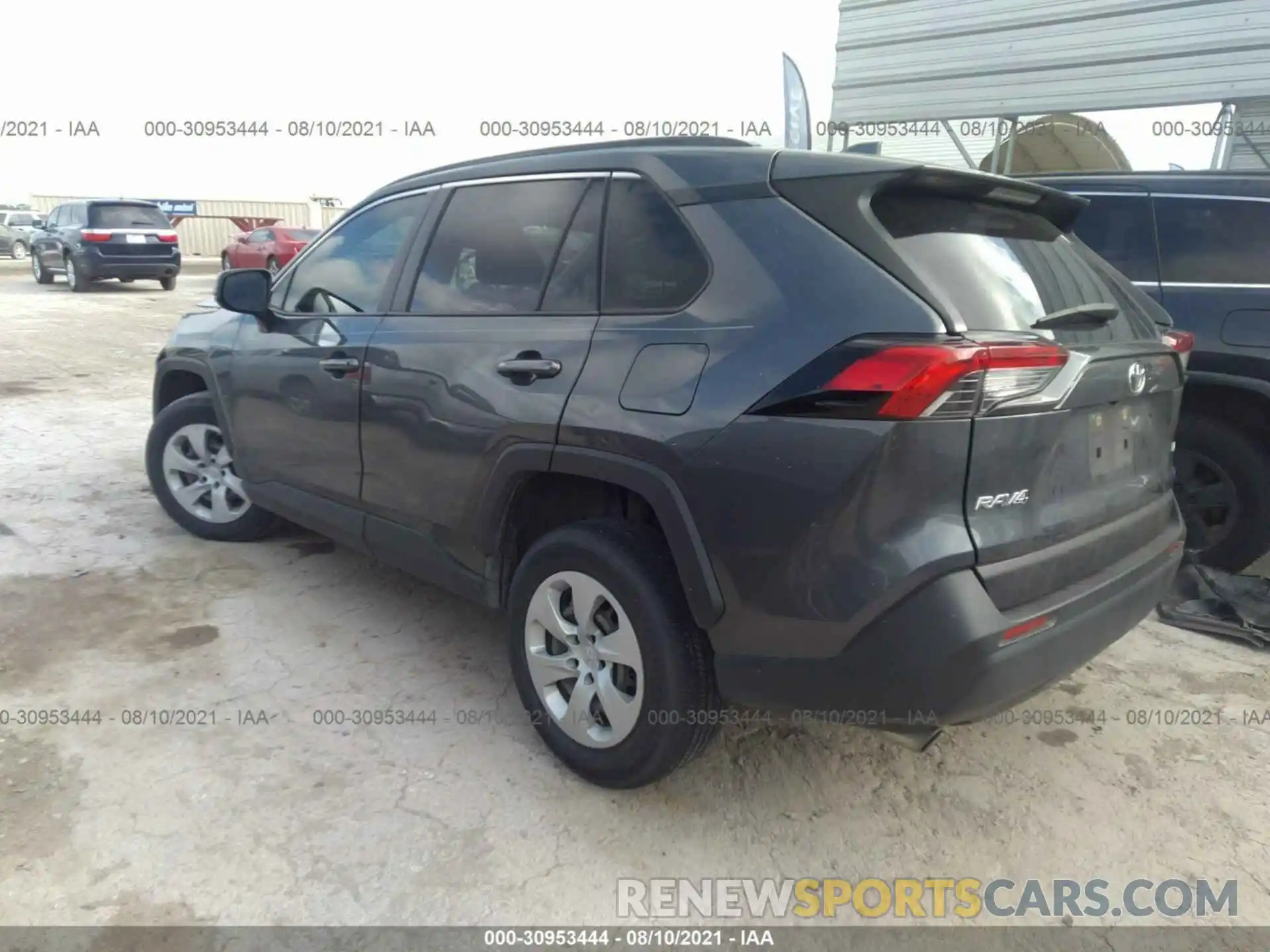 3 Фотография поврежденного автомобиля JTMH1RFV3KD005454 TOYOTA RAV4 2019