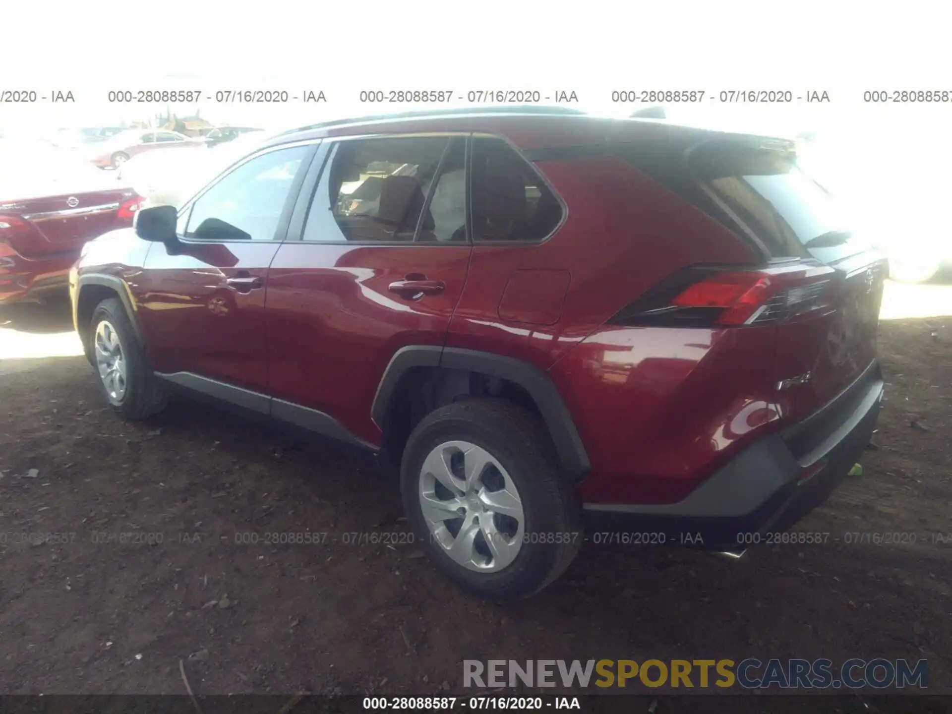 3 Фотография поврежденного автомобиля JTMH1RFV3KD018284 TOYOTA RAV4 2019