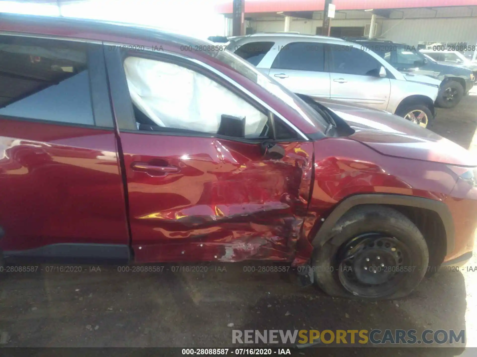 6 Фотография поврежденного автомобиля JTMH1RFV3KD018284 TOYOTA RAV4 2019