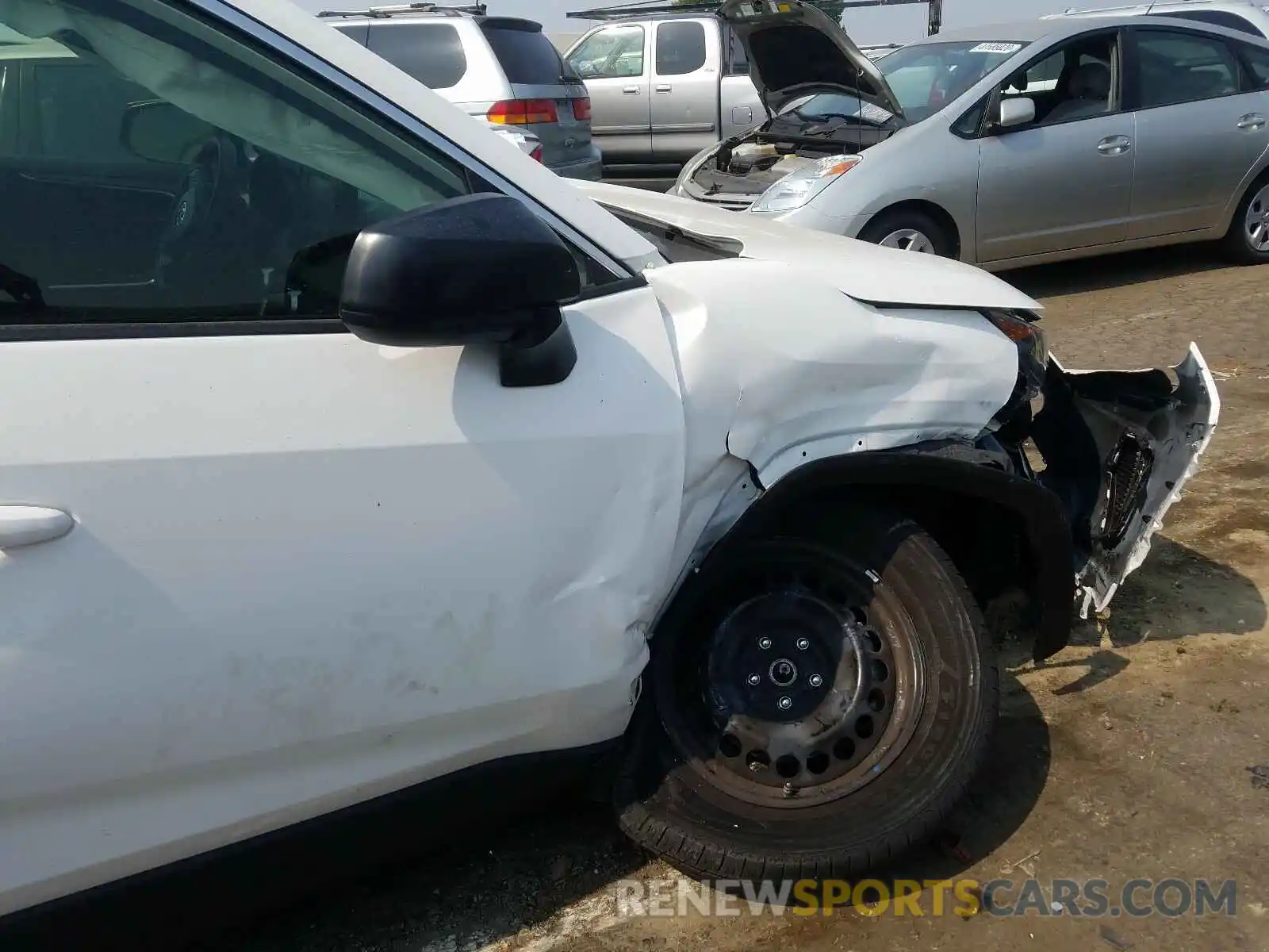 9 Фотография поврежденного автомобиля JTMH1RFV3KD018527 TOYOTA RAV4 2019