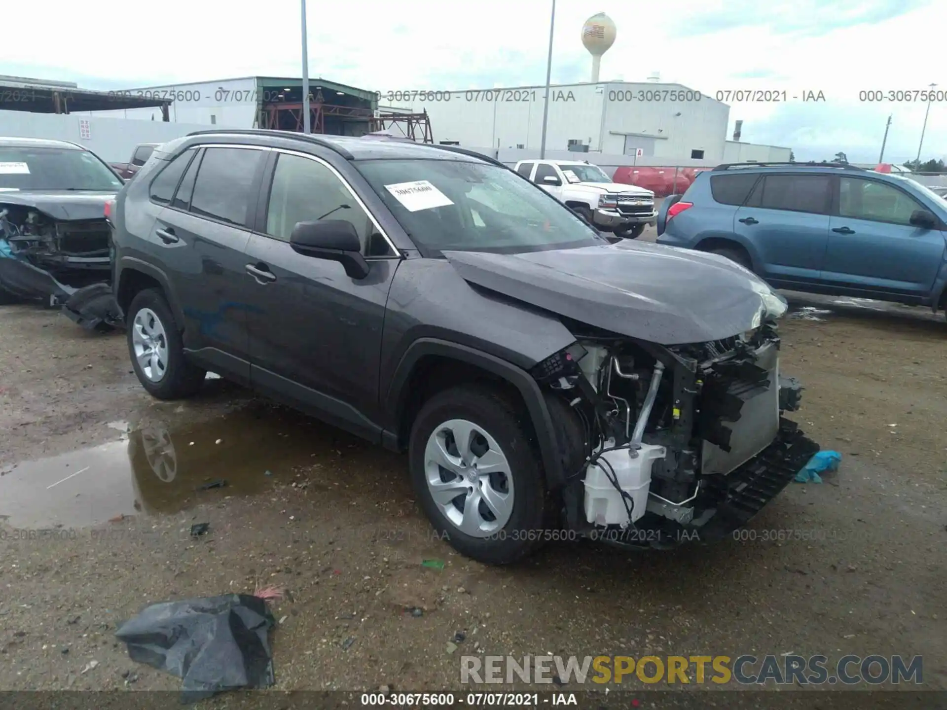 1 Фотография поврежденного автомобиля JTMH1RFV3KD036963 TOYOTA RAV4 2019