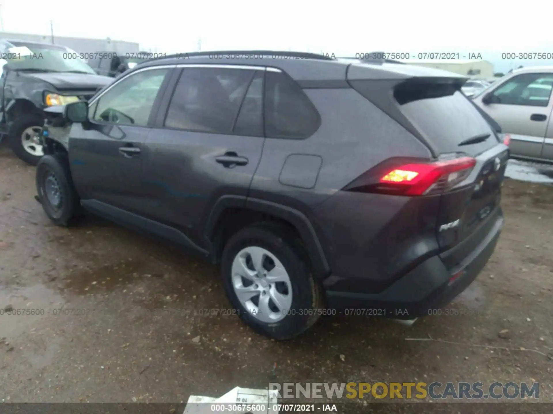 3 Фотография поврежденного автомобиля JTMH1RFV3KD036963 TOYOTA RAV4 2019