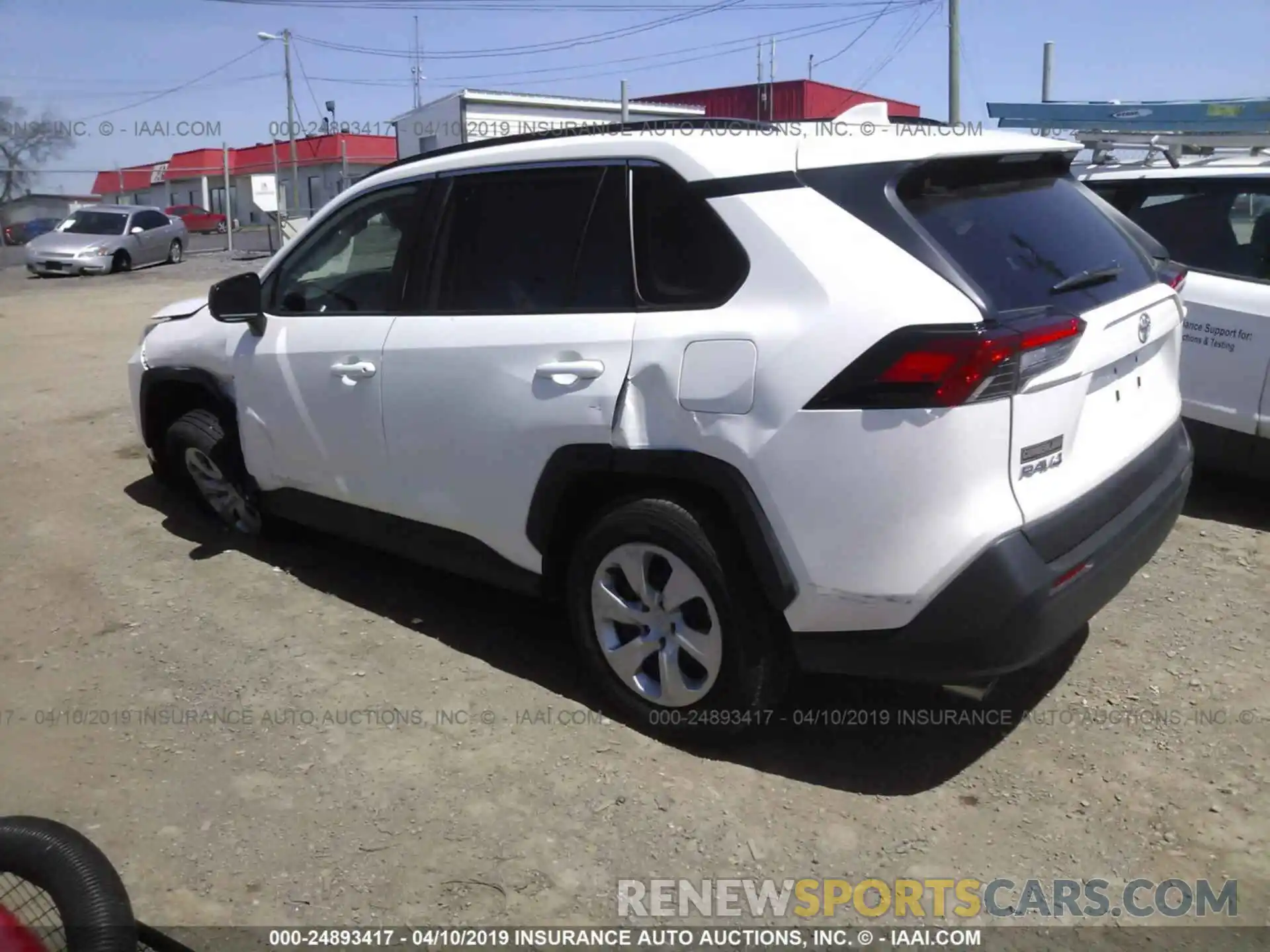 3 Фотография поврежденного автомобиля JTMH1RFV3KD500415 TOYOTA RAV4 2019