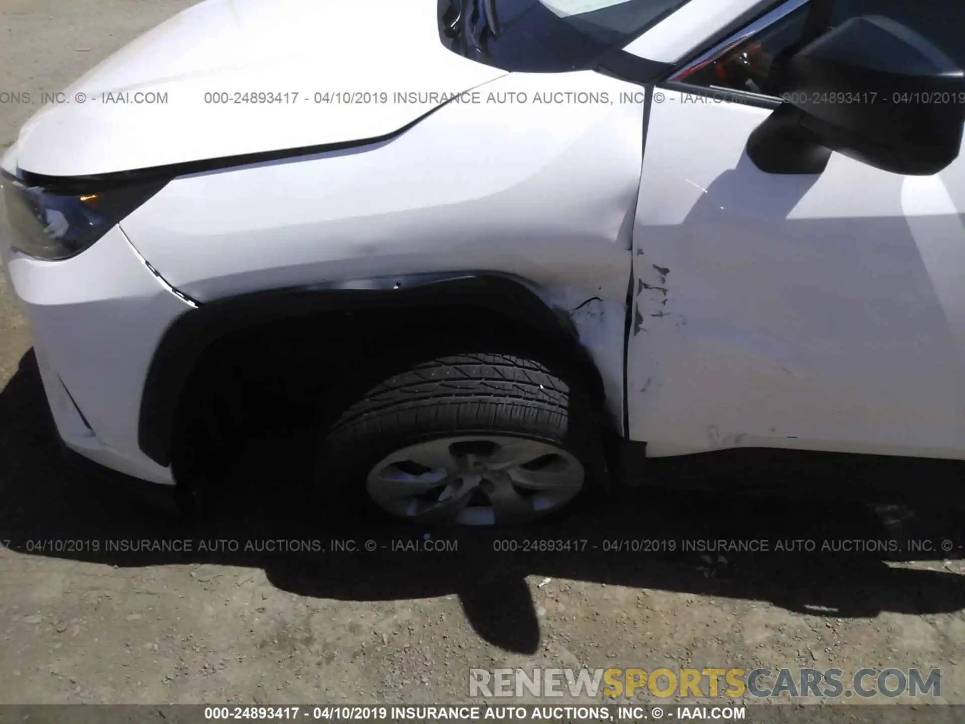 6 Фотография поврежденного автомобиля JTMH1RFV3KD500415 TOYOTA RAV4 2019