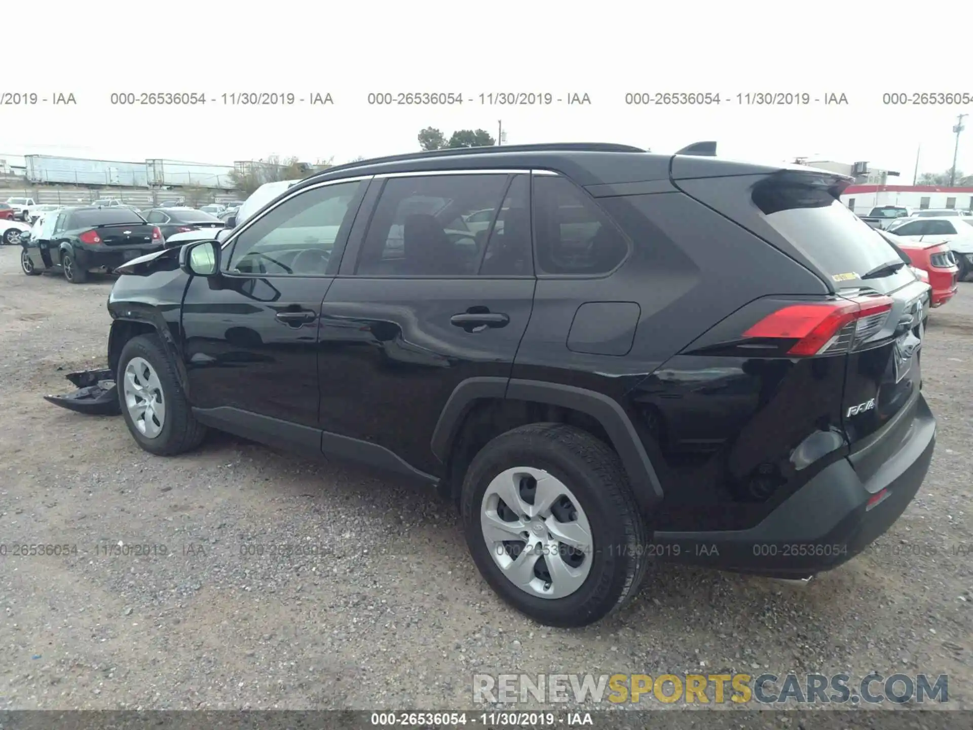 3 Photograph of a damaged car JTMH1RFV3KD501290 TOYOTA RAV4 2019