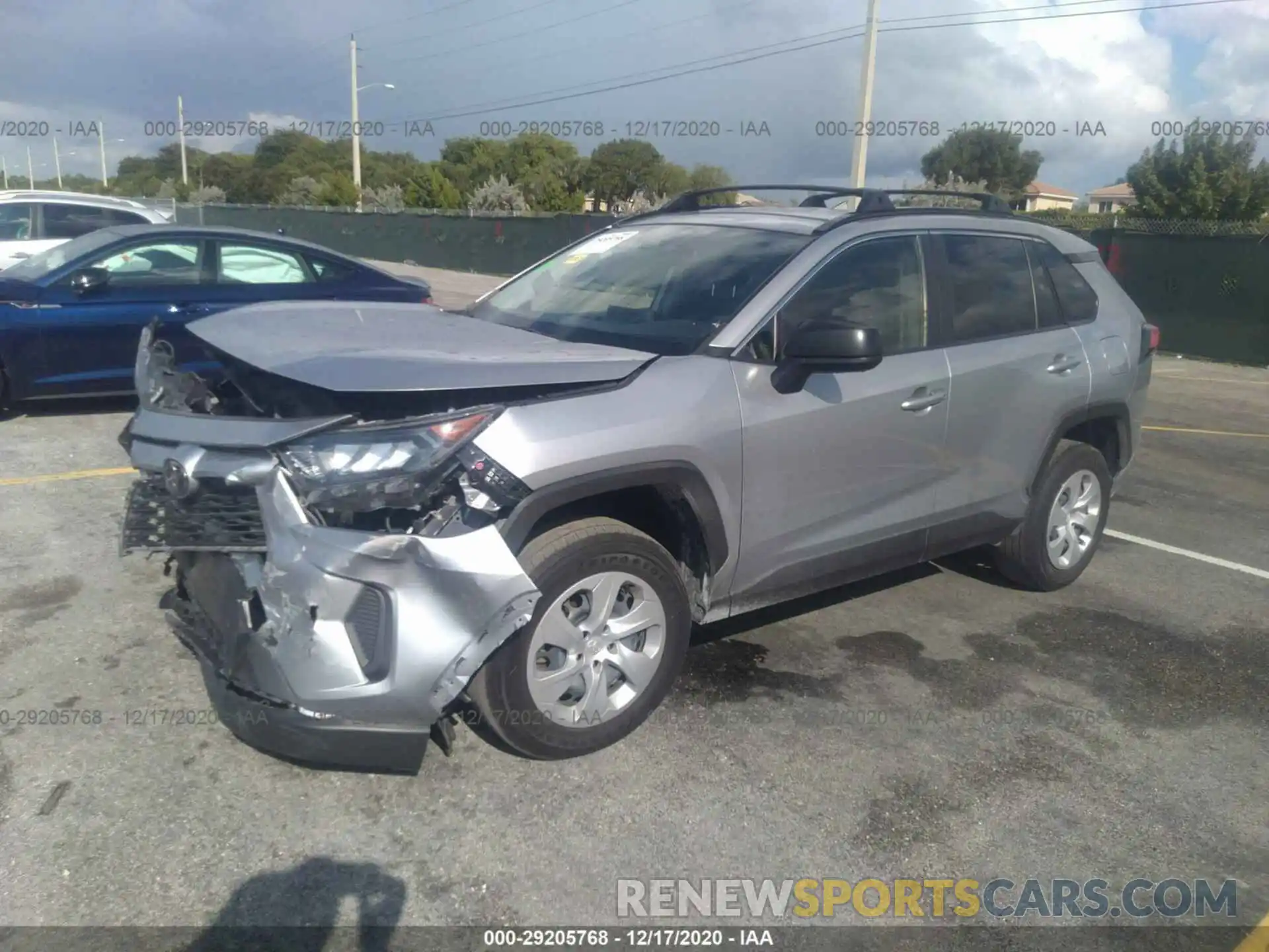 2 Photograph of a damaged car JTMH1RFV3KD507901 TOYOTA RAV4 2019