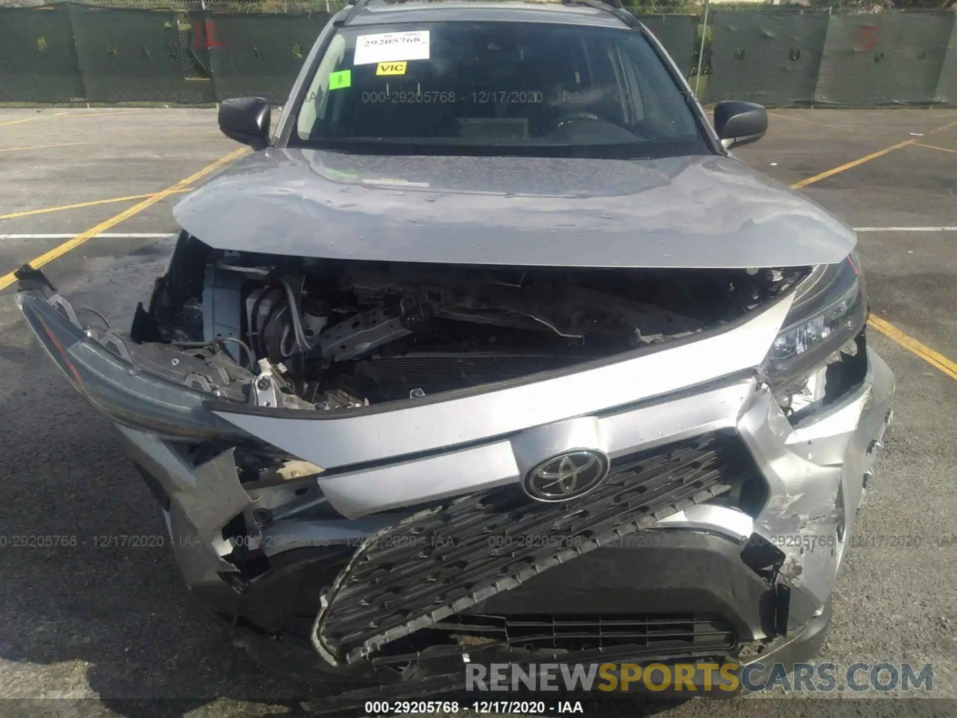 6 Photograph of a damaged car JTMH1RFV3KD507901 TOYOTA RAV4 2019