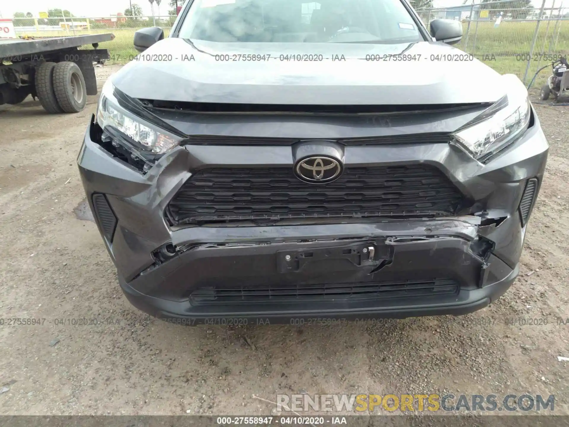 6 Photograph of a damaged car JTMH1RFV3KD510412 TOYOTA RAV4 2019