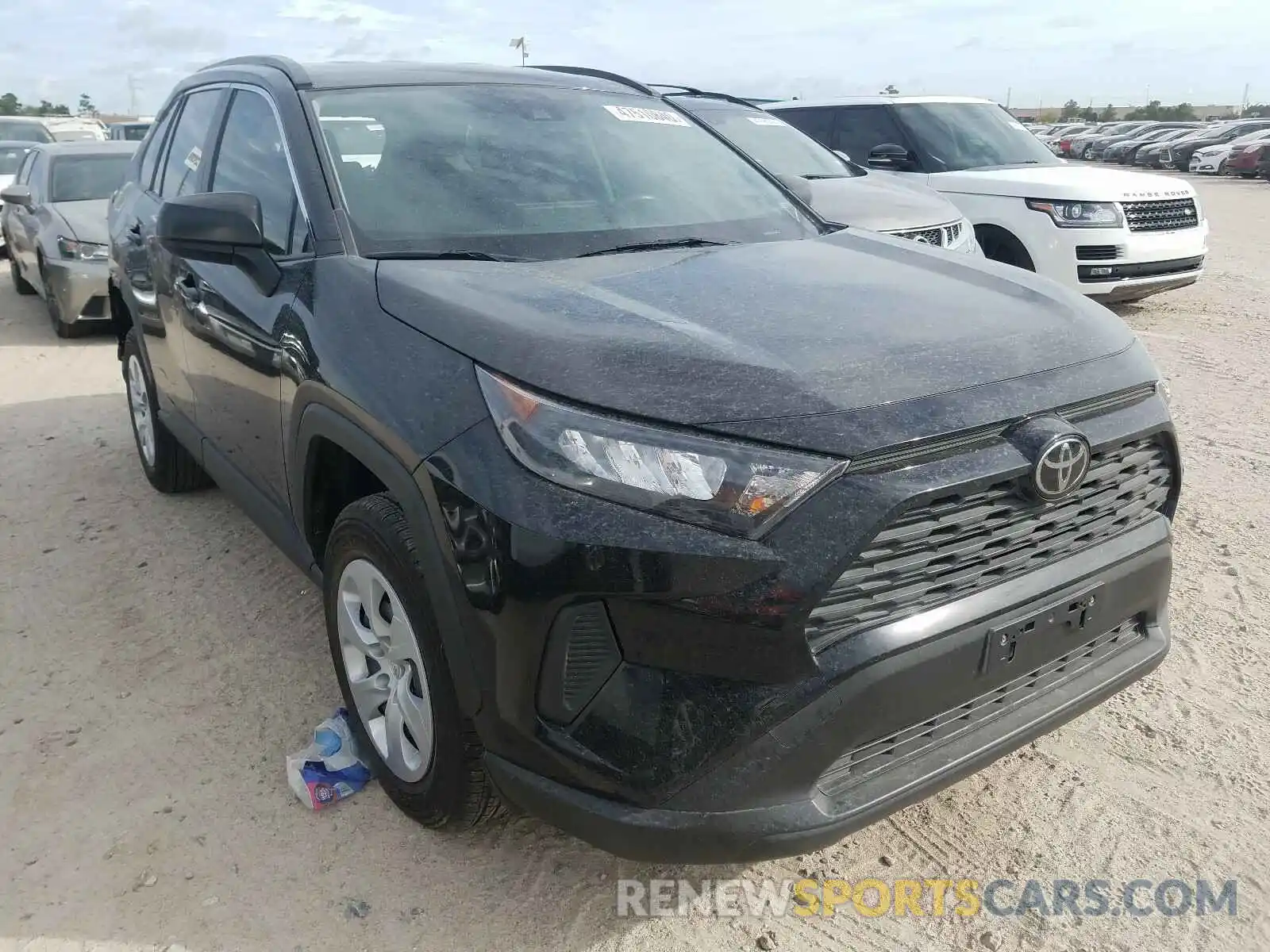 1 Photograph of a damaged car JTMH1RFV3KD511883 TOYOTA RAV4 2019