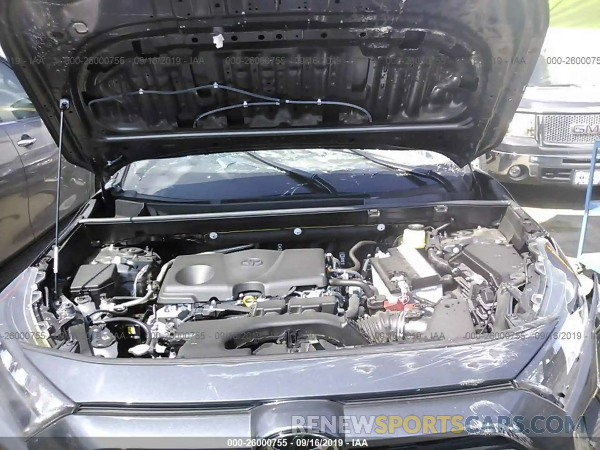 10 Фотография поврежденного автомобиля JTMH1RFV3KD513391 TOYOTA RAV4 2019