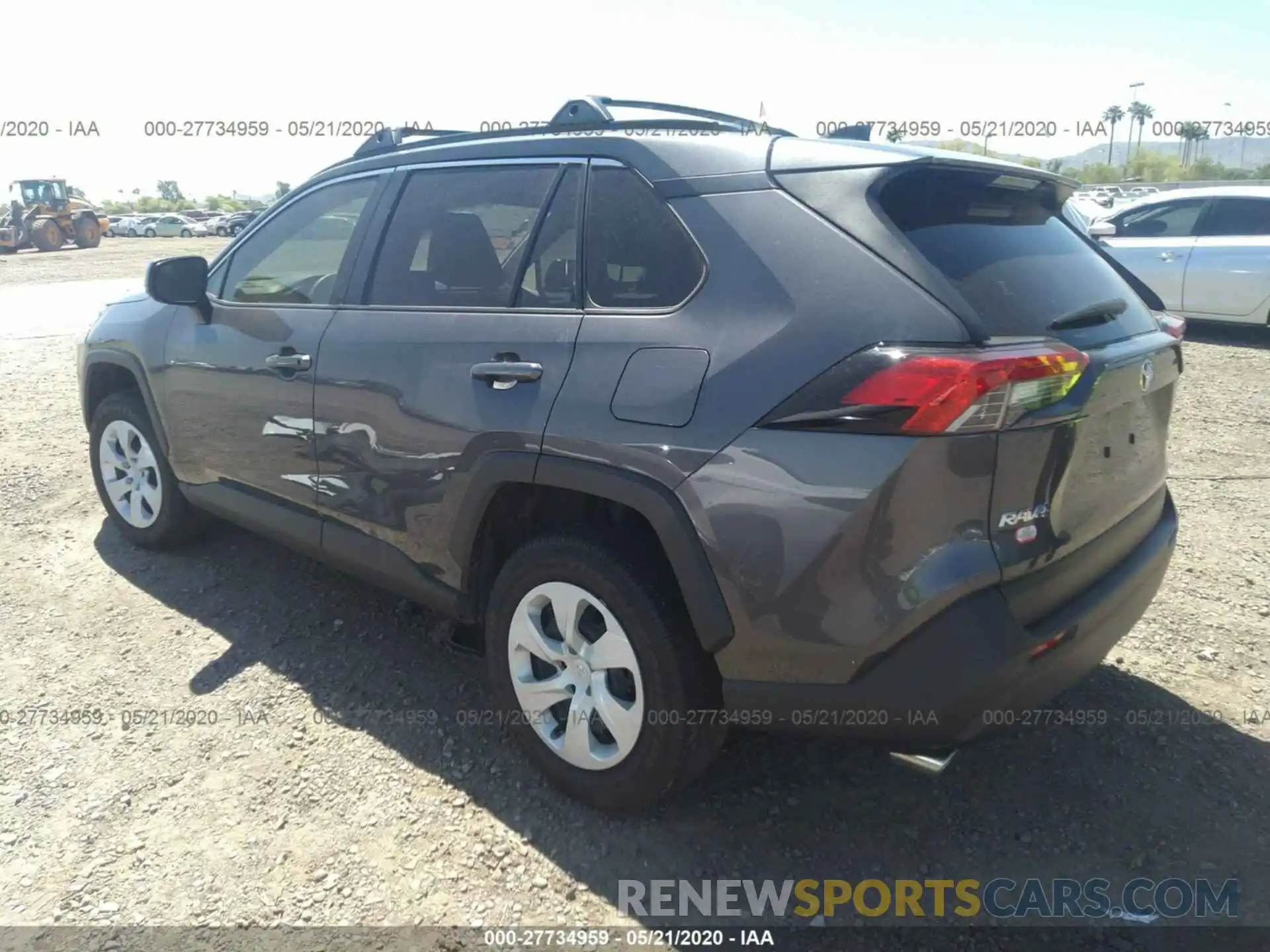 3 Photograph of a damaged car JTMH1RFV3KJ004807 TOYOTA RAV4 2019