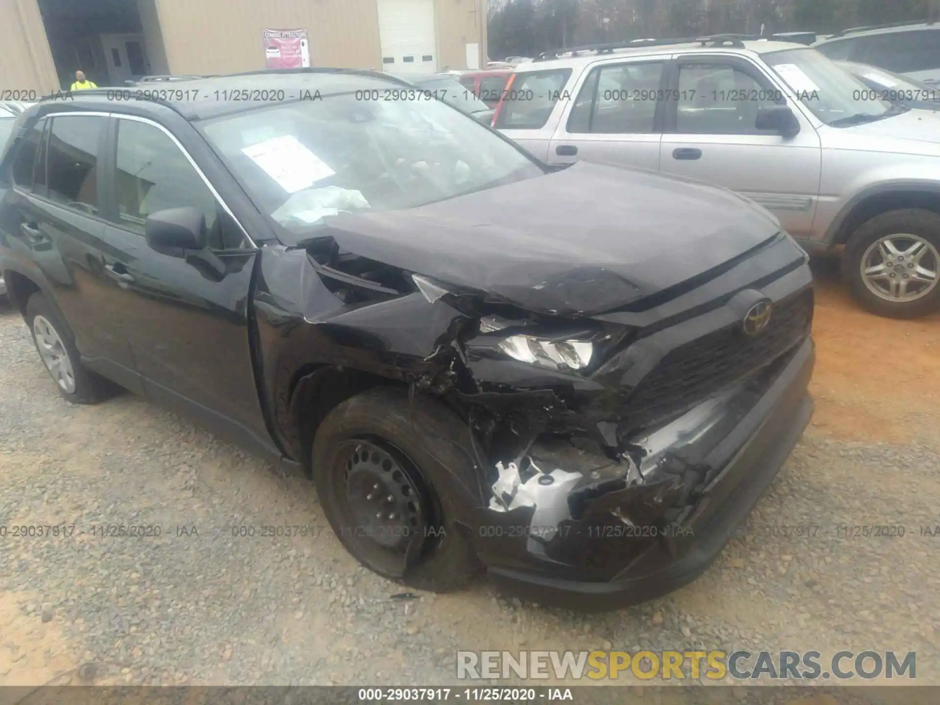 1 Photograph of a damaged car JTMH1RFV4KD002966 TOYOTA RAV4 2019