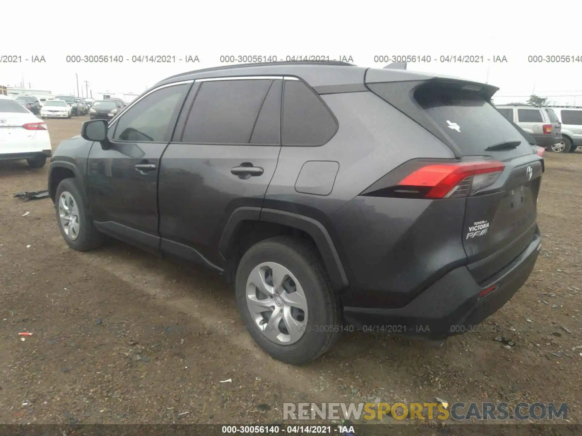 3 Photograph of a damaged car JTMH1RFV4KD004653 TOYOTA RAV4 2019