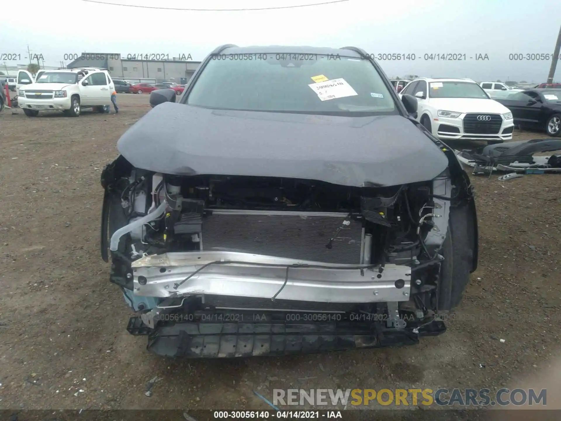 6 Photograph of a damaged car JTMH1RFV4KD004653 TOYOTA RAV4 2019