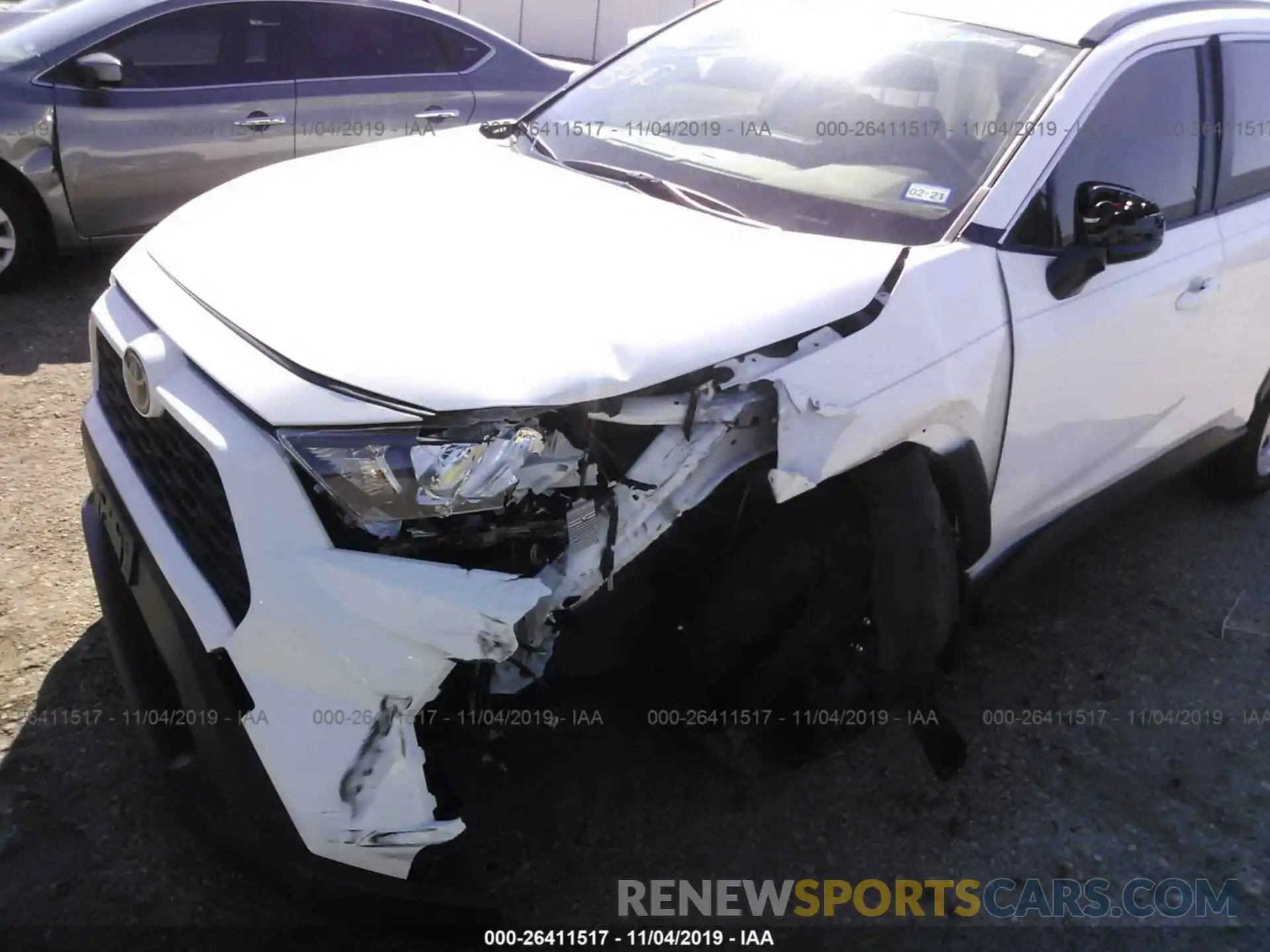 6 Photograph of a damaged car JTMH1RFV4KD004703 TOYOTA RAV4 2019