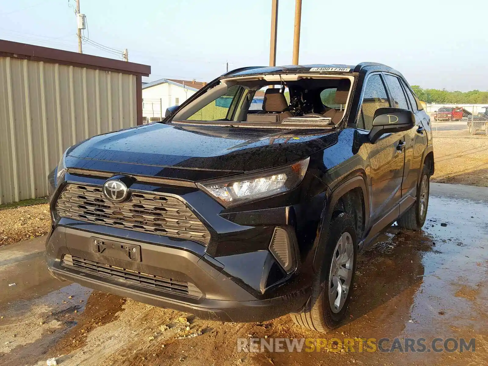 2 Photograph of a damaged car JTMH1RFV4KD006869 TOYOTA RAV4 2019