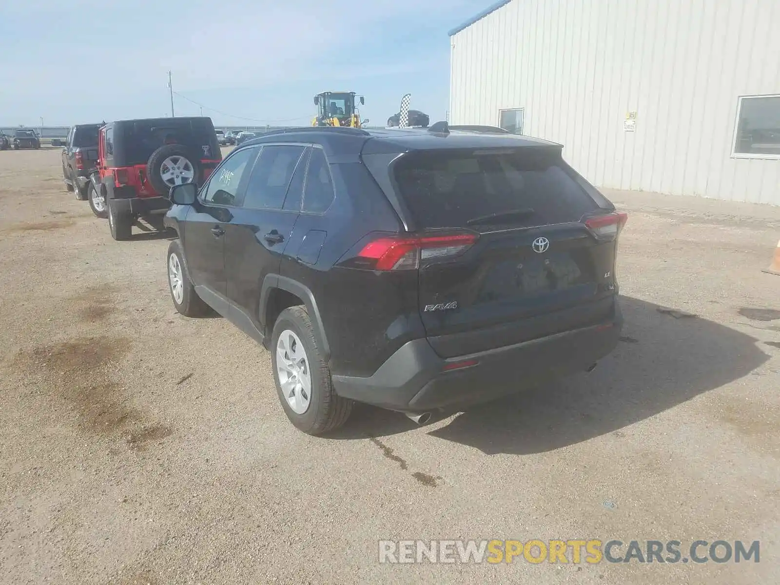 3 Photograph of a damaged car JTMH1RFV4KD013725 TOYOTA RAV4 2019