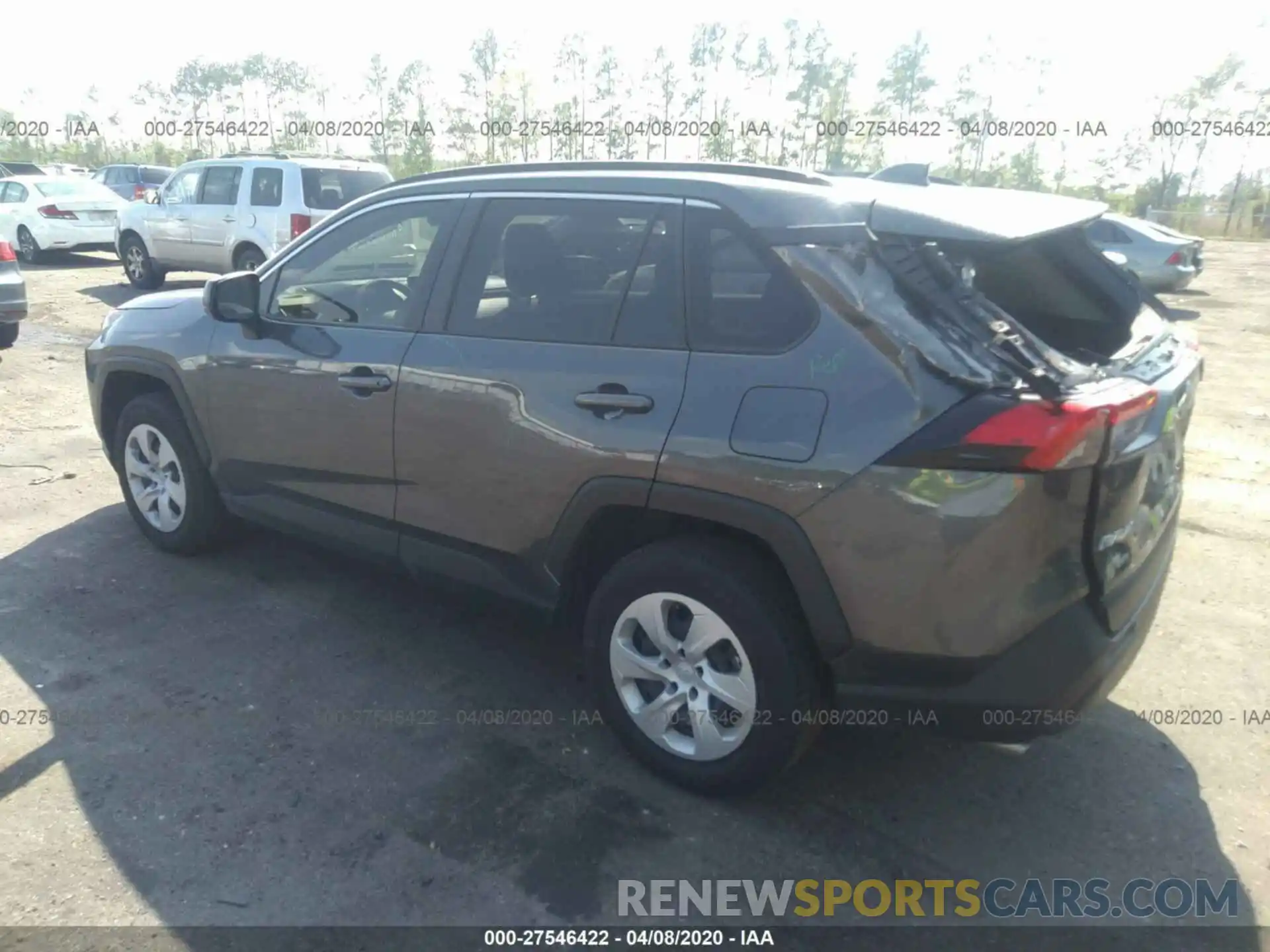 3 Фотография поврежденного автомобиля JTMH1RFV4KD022442 TOYOTA RAV4 2019