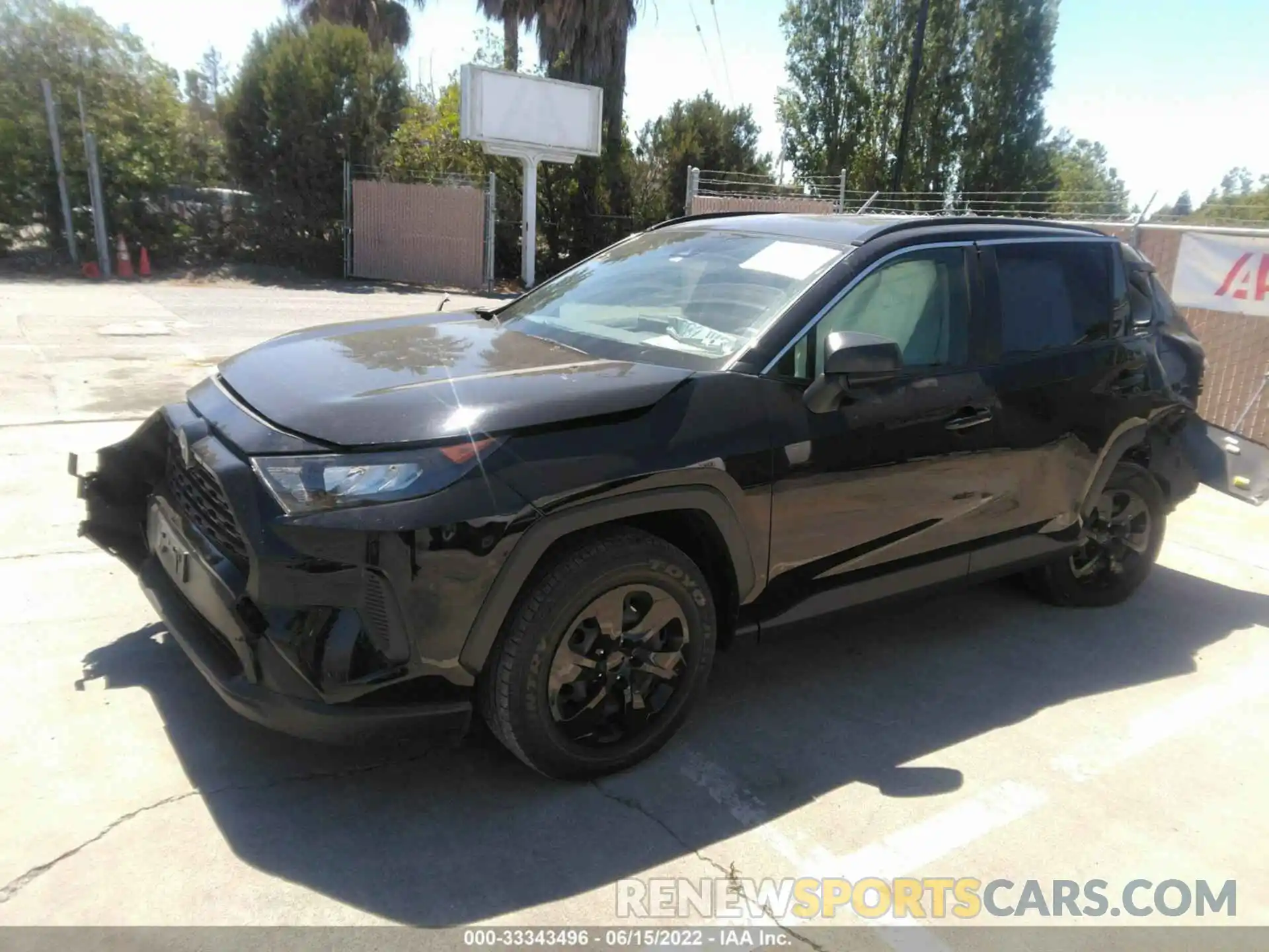 2 Photograph of a damaged car JTMH1RFV4KD031089 TOYOTA RAV4 2019