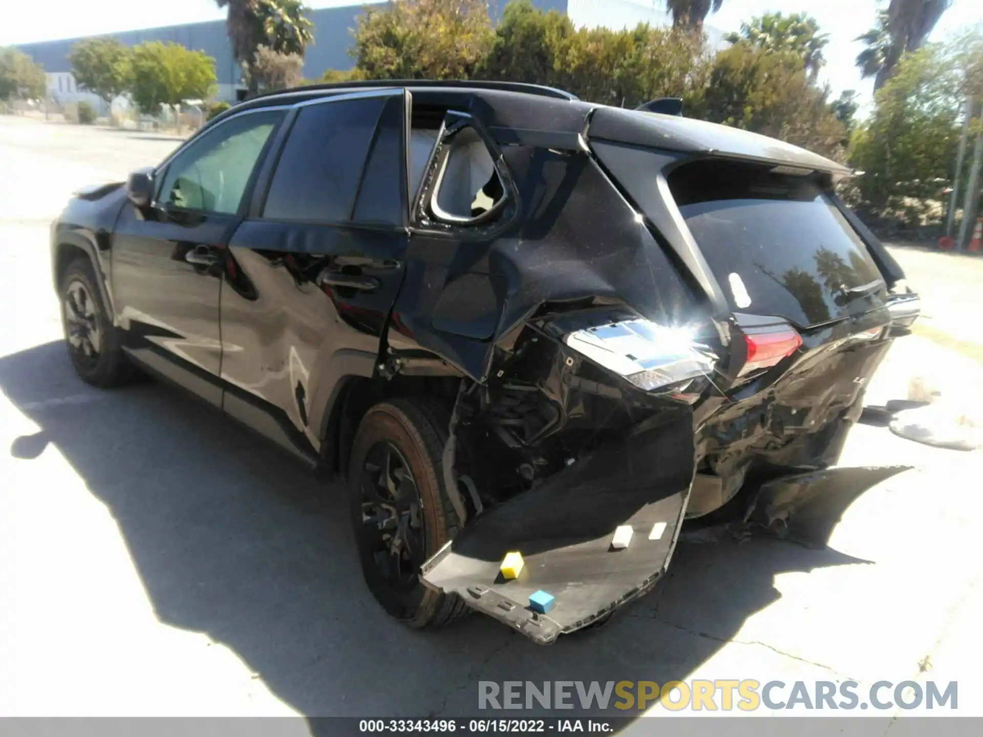 3 Photograph of a damaged car JTMH1RFV4KD031089 TOYOTA RAV4 2019