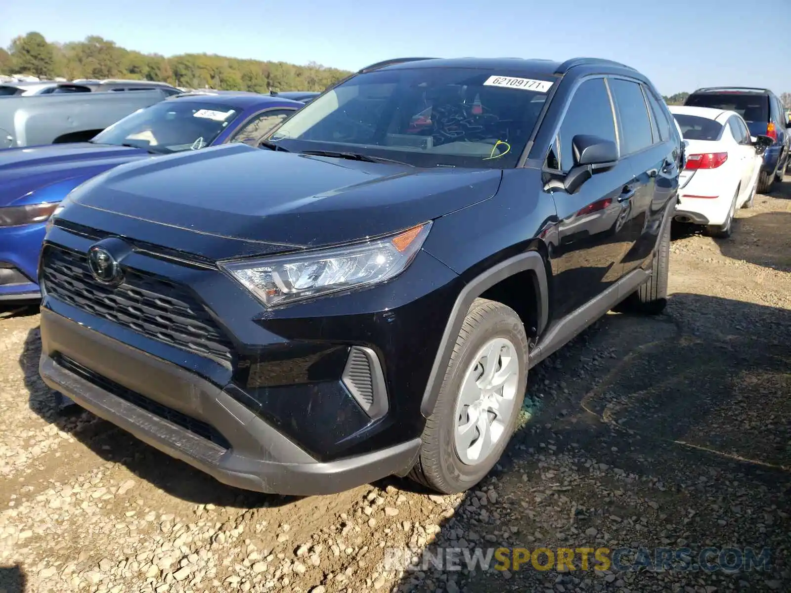 2 Photograph of a damaged car JTMH1RFV4KD036552 TOYOTA RAV4 2019