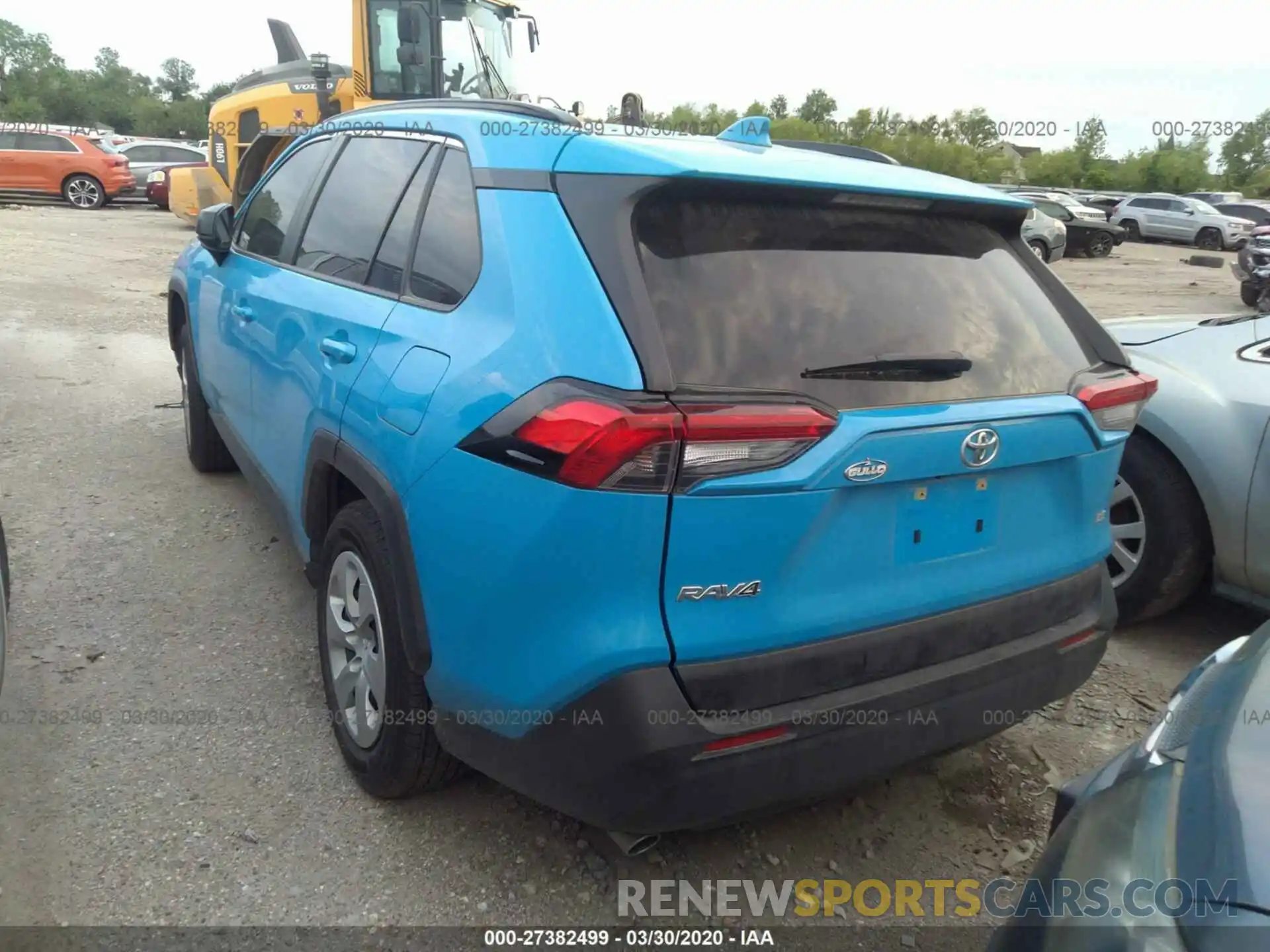 3 Фотография поврежденного автомобиля JTMH1RFV4KD040620 TOYOTA RAV4 2019