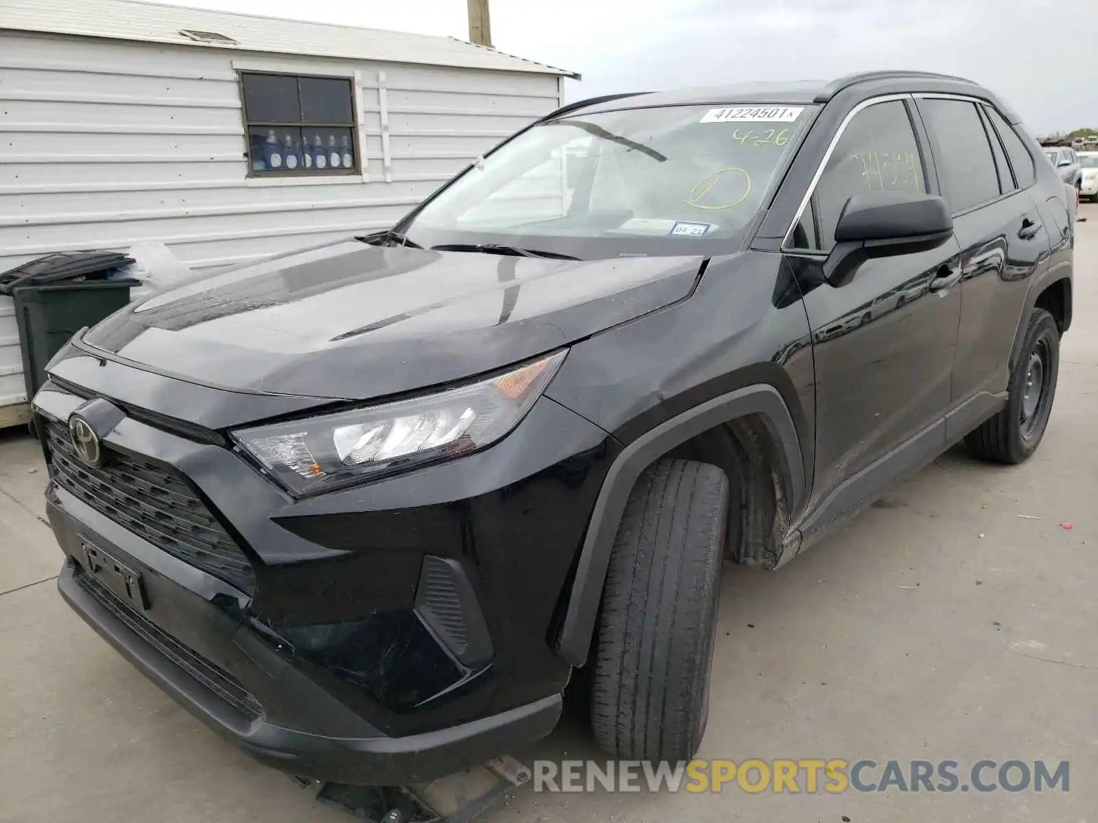 2 Photograph of a damaged car JTMH1RFV4KD511620 TOYOTA RAV4 2019