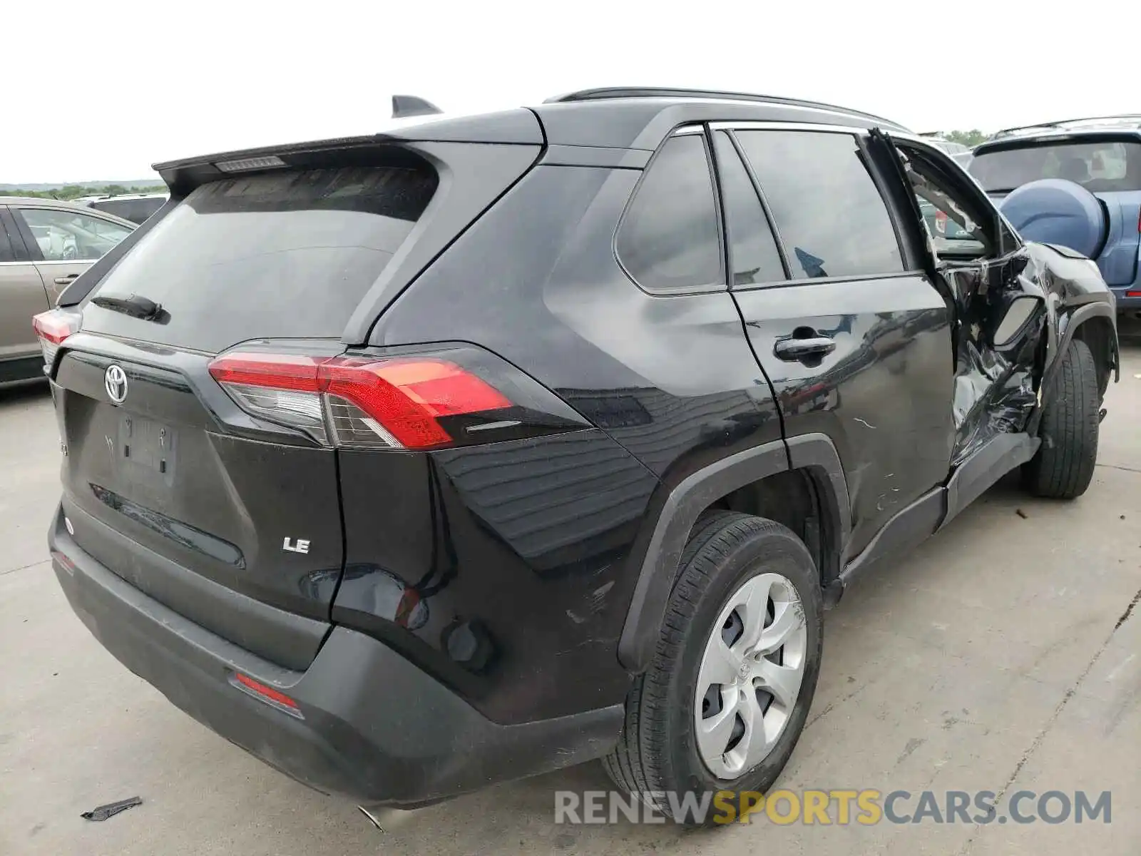 4 Фотография поврежденного автомобиля JTMH1RFV4KD511620 TOYOTA RAV4 2019